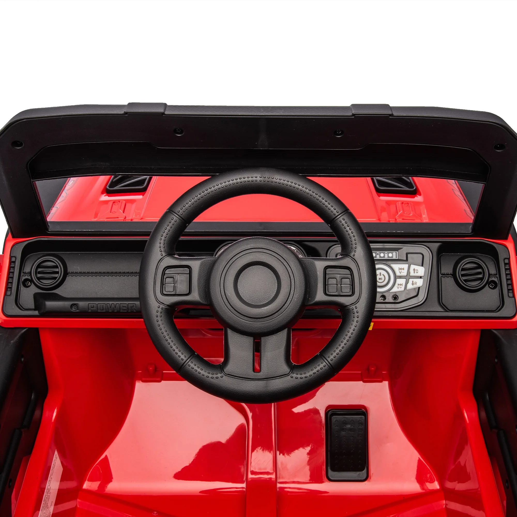 uhomepro 24V Ride on Car Large PickUp Truck Toys with Remote Control, Battery Powered Kid Car to Drive for Boy Girl, Pink - Womvr