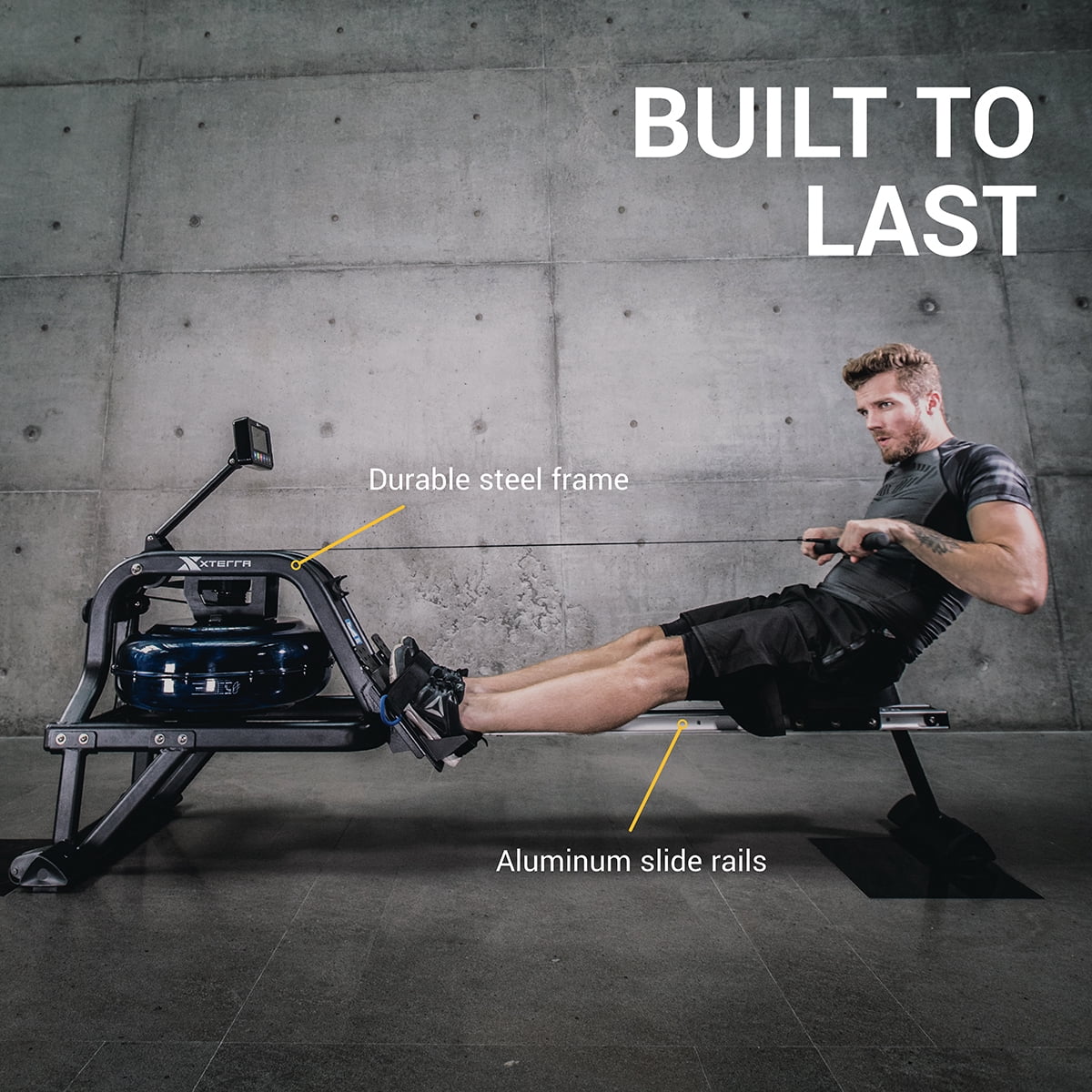 XTERRA Fitness ERG600W Water Rowing Machine - Womvr