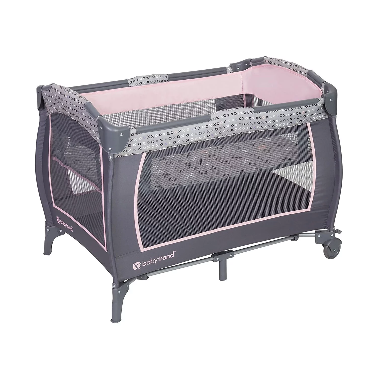 Baby Trend Portable Infant Trend-E Nursery Center Bassinet, Starlight Pink - Womvr