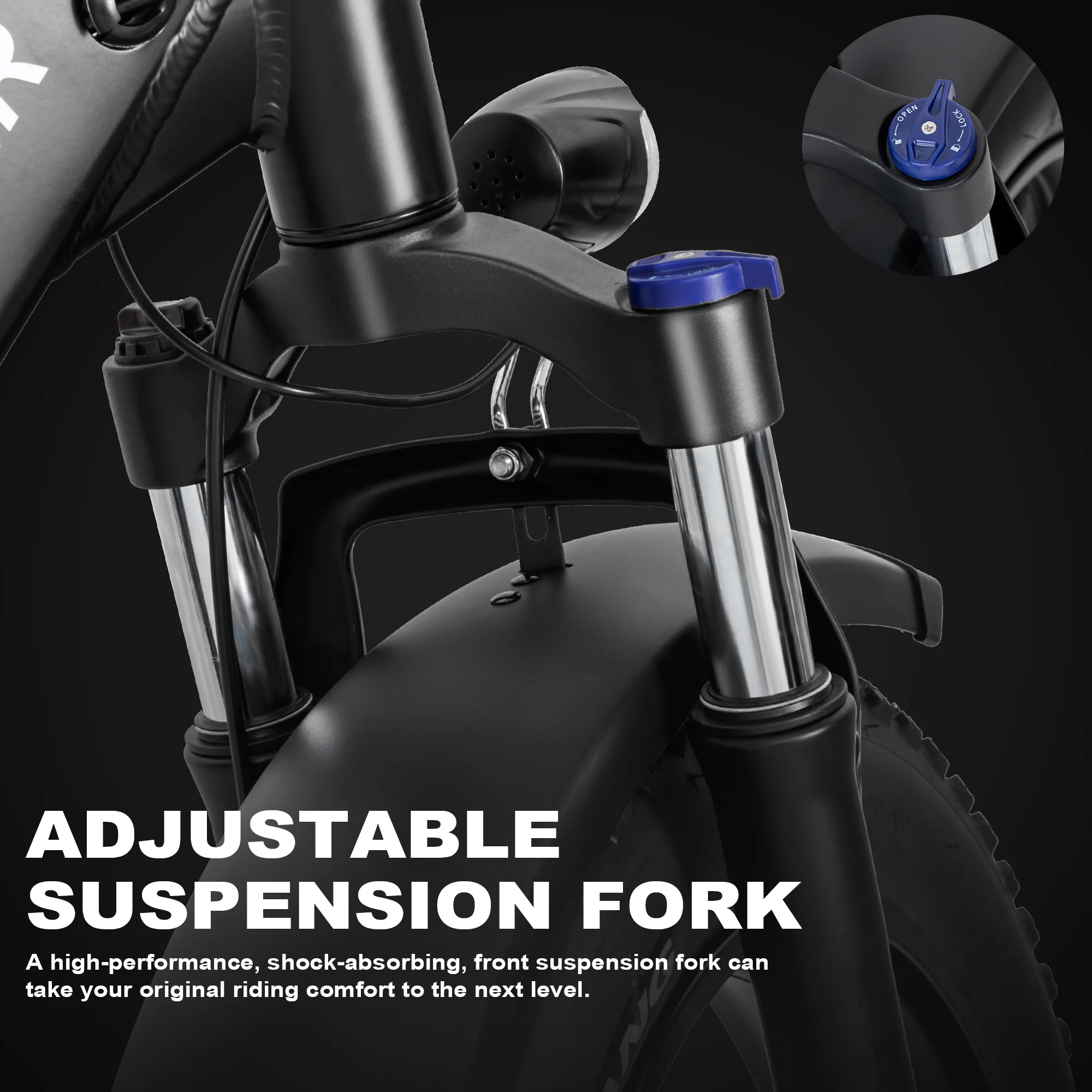 INTHEAIR Ranger Electric Bike, Adults Foldable Ebike for Adults 20