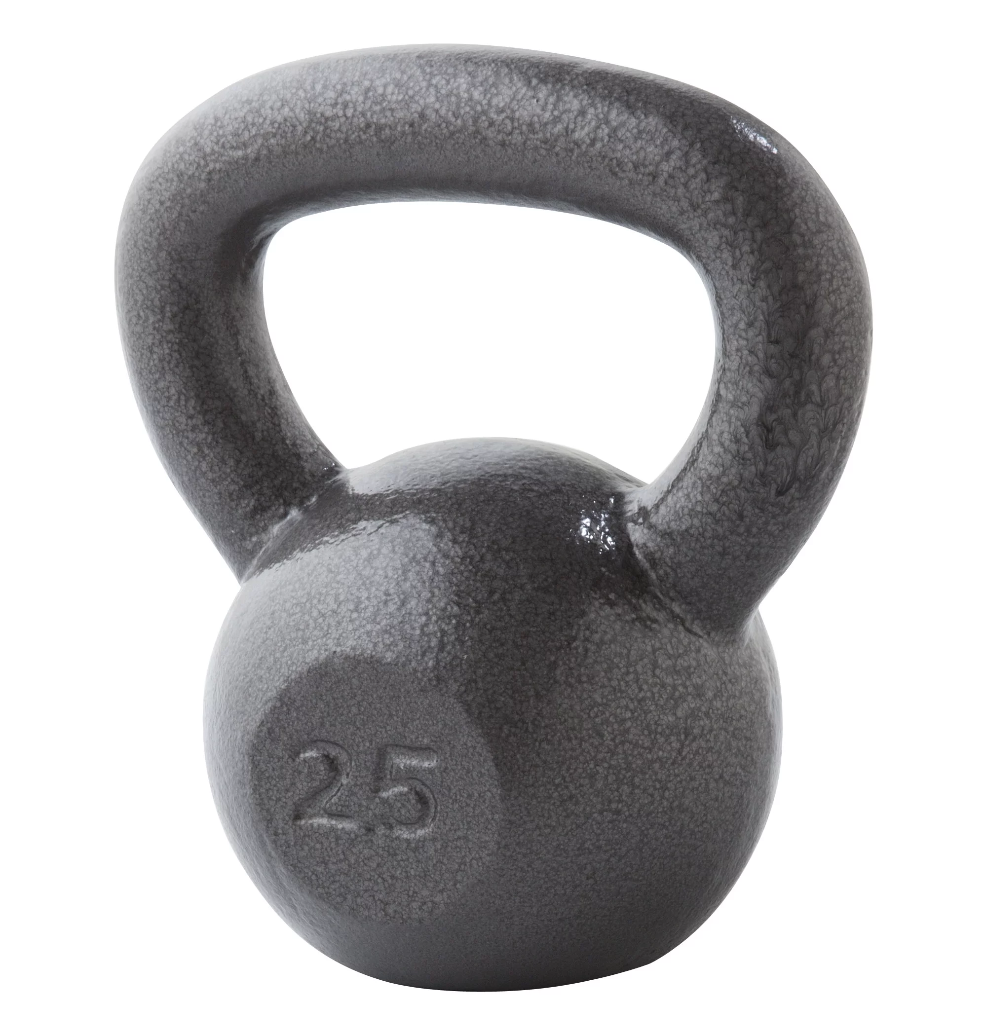 Weider, 30lb Cast Iron Hammertone Finish Kettlebell, Single - Womvr