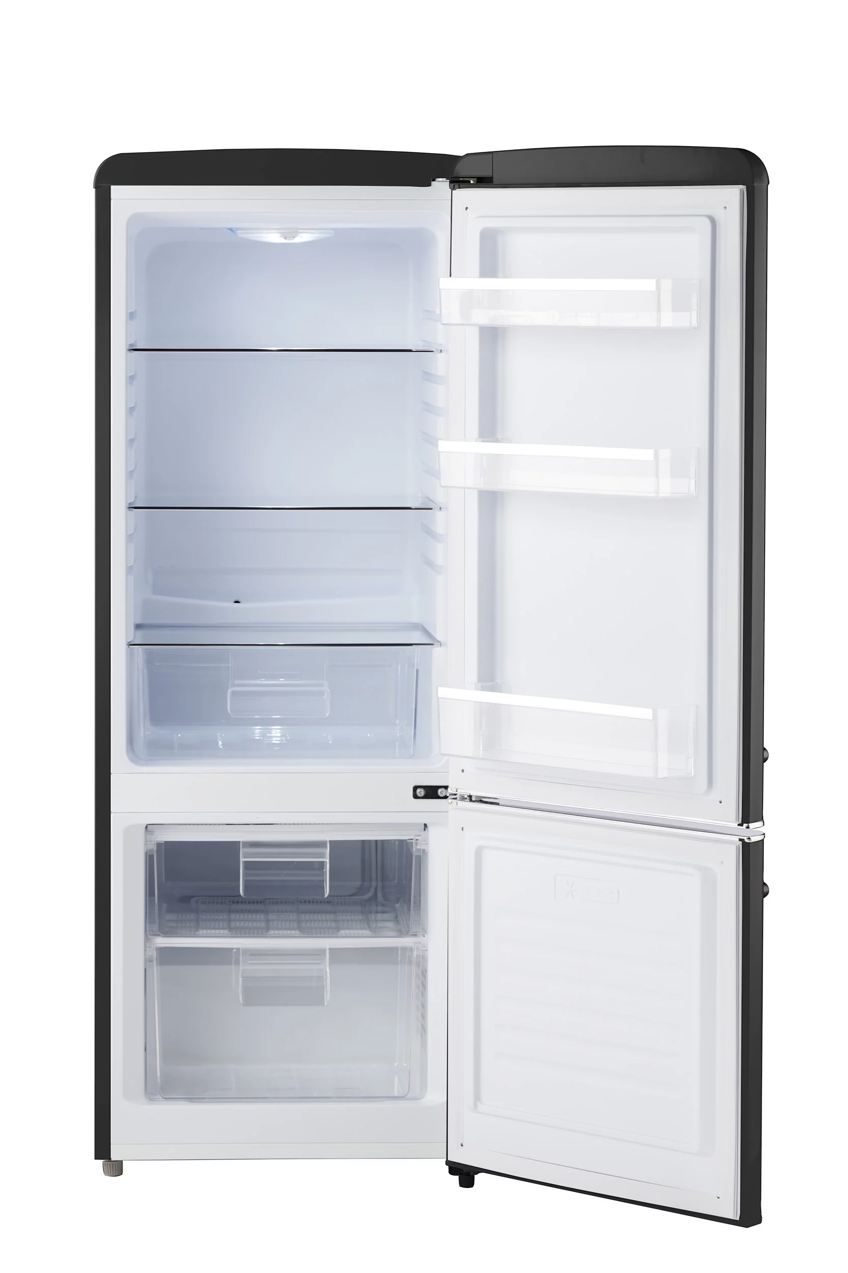 iio 7 cu. ft. Retro refrigerator with bottom freezer - Womvr