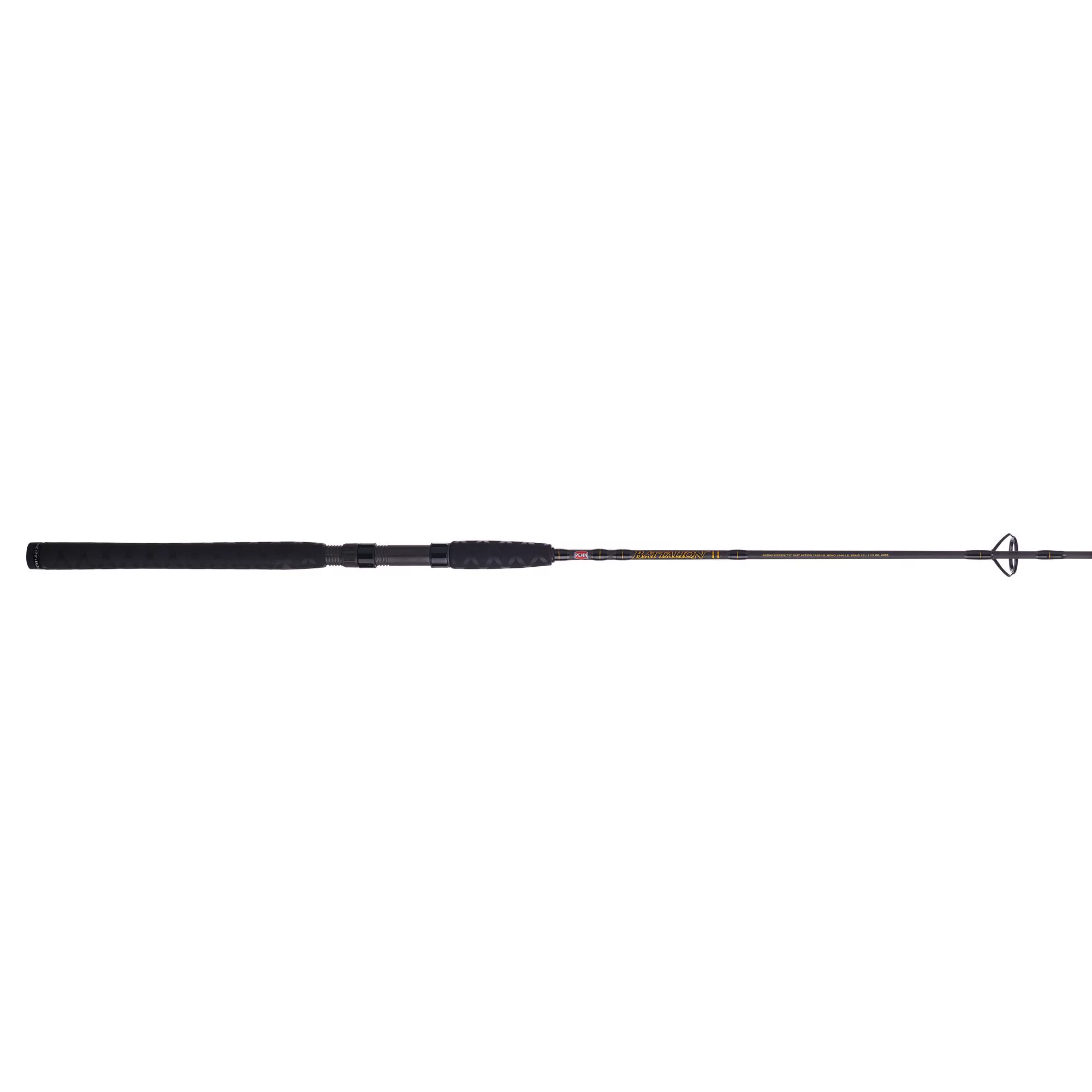 PENN Battalion II 7'6”. Inshore/Nearshore Spinning Fishing Rod; 1 Pc - Womvr