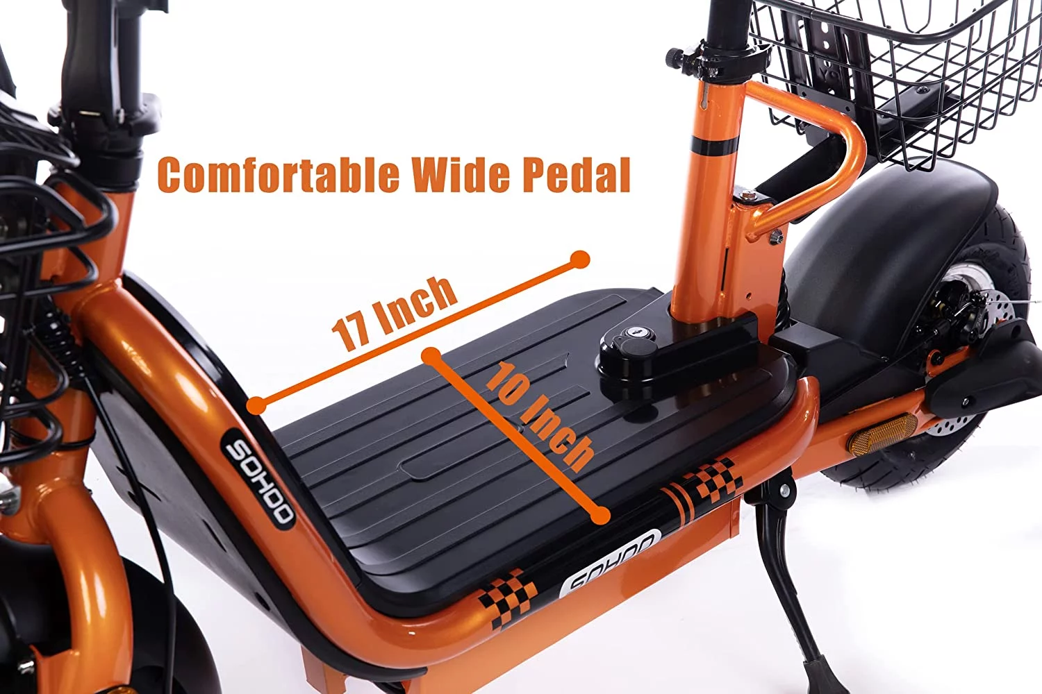 Sohoo 48V 500W 12AH Folding Electric Scooters E-Scooter 10