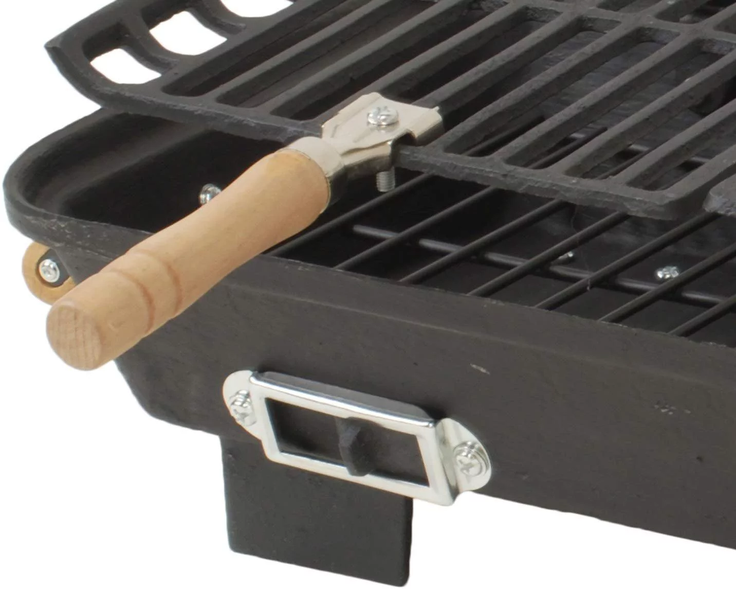 Marsh Allen 30052AMZ Kay Home Product's Cast Iron Hibachi Charcoal Grill, 10 by 18-Inch - Womvr