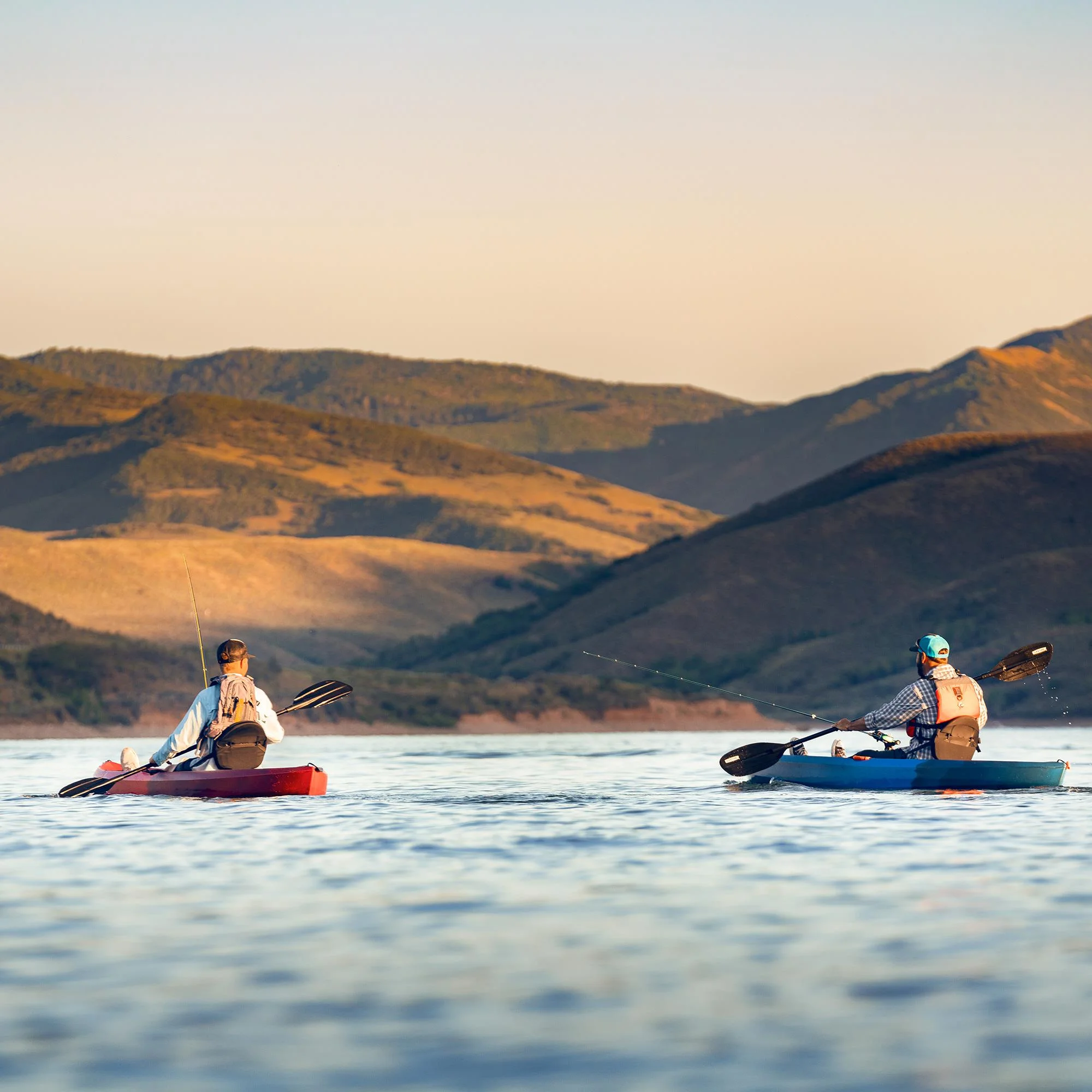 Lifetime Tamarack Angler 10 ft Fishing Kayak, Volcano Fusion w/Yellow (91340) - Womvr