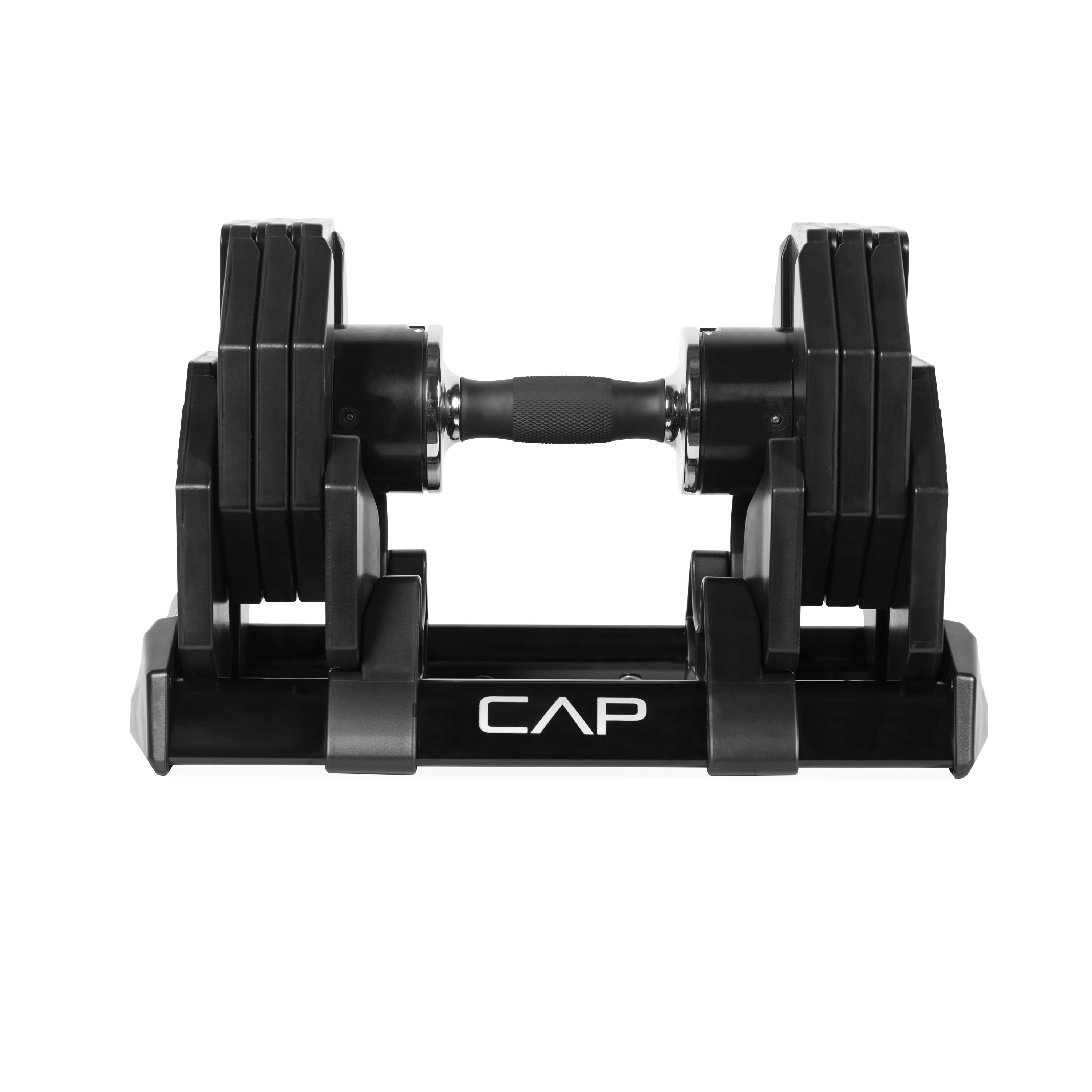 CAP Adjustable Dumbbell, Quick Select 5-50 Pounds, Single - Womvr