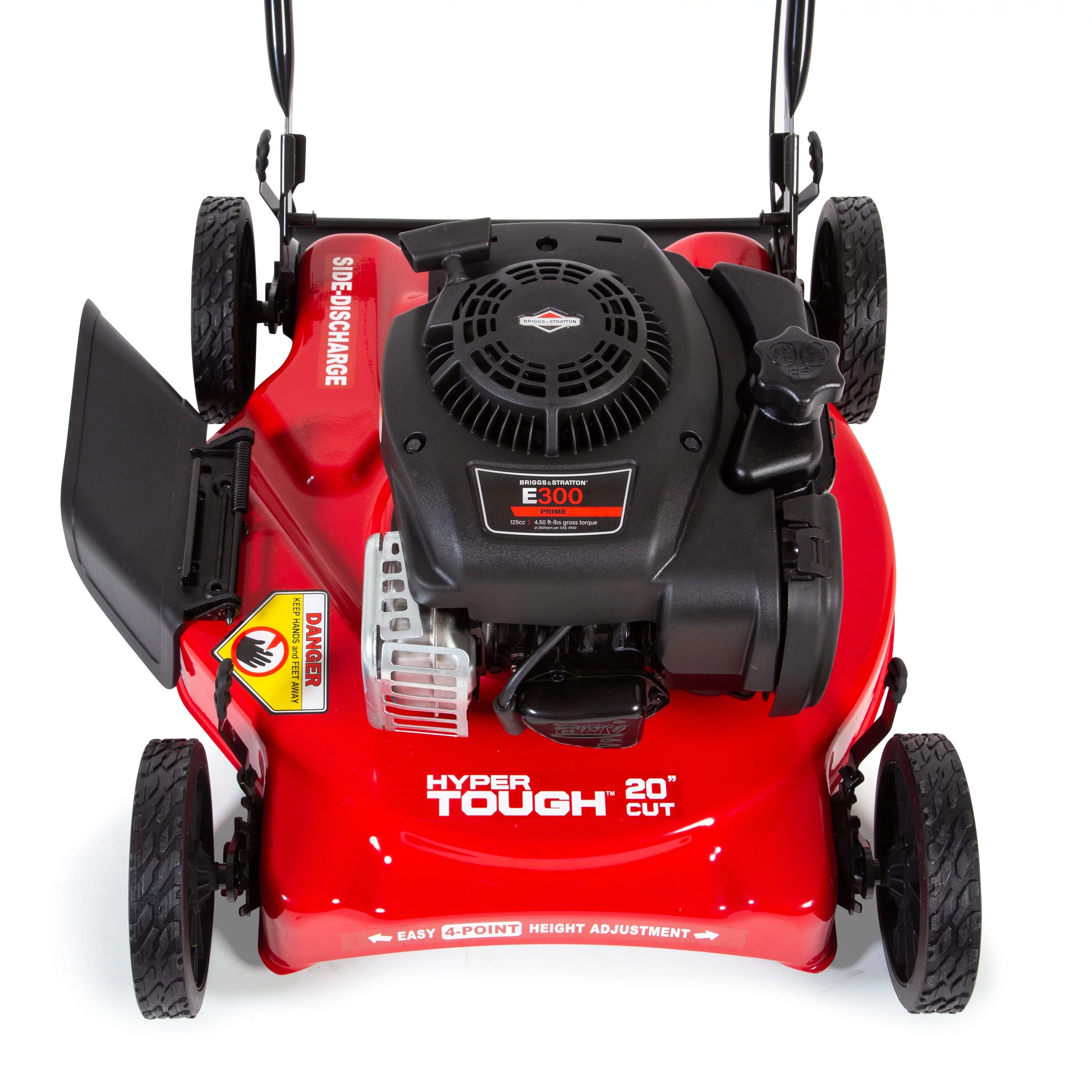 Hyper Tough 20-inch 125cc Gas Push Mower with Briggs & Stratton Engine (Assembled Height 39