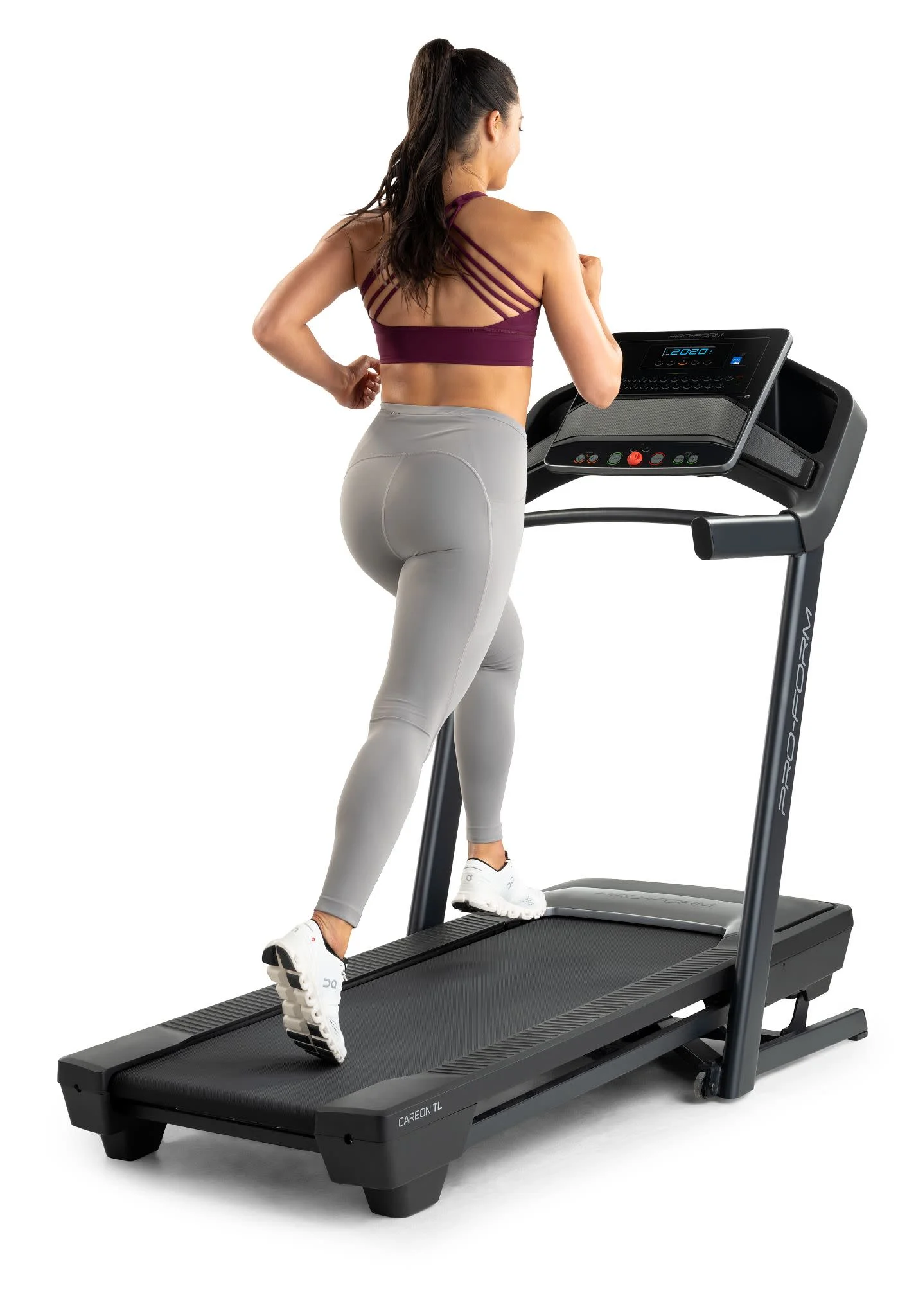 ProForm Carbon TL; Treadmill for Walking and Running with 5�� Display, Built-In Tablet Holder and SpaceSaver Design - Womvr