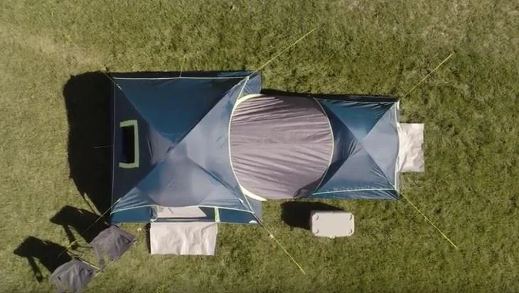 Ozark Trail 8 Person Dual Dome Tent - 17ft. x 9ft. - 21.89 lbs. - Womvr