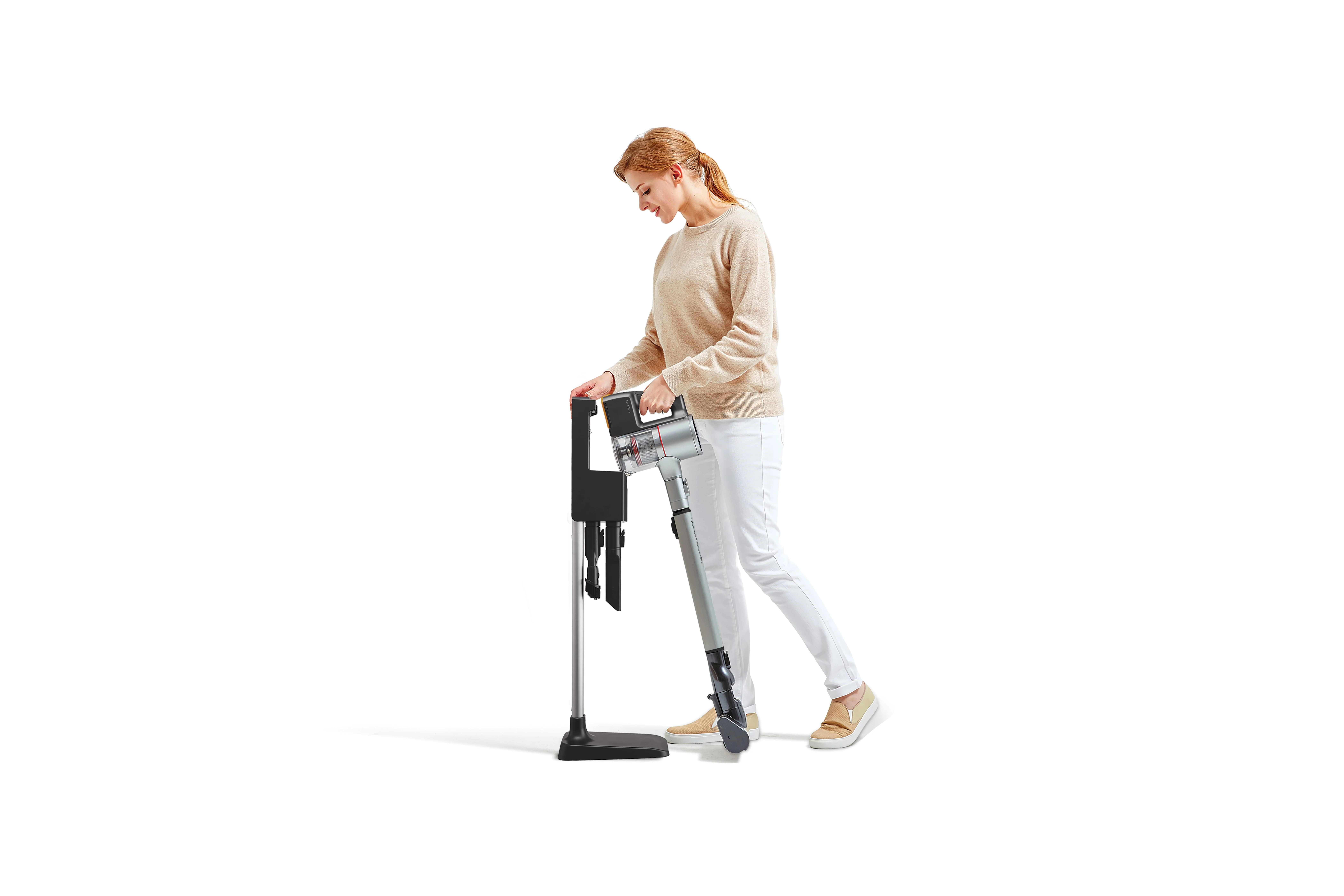 Restored LG CordZero A9 Cordless Stick Vacuum Cleaner for Carpets, Hard Floors and Pet Hair - A906SM (Refurbished) - Womvr