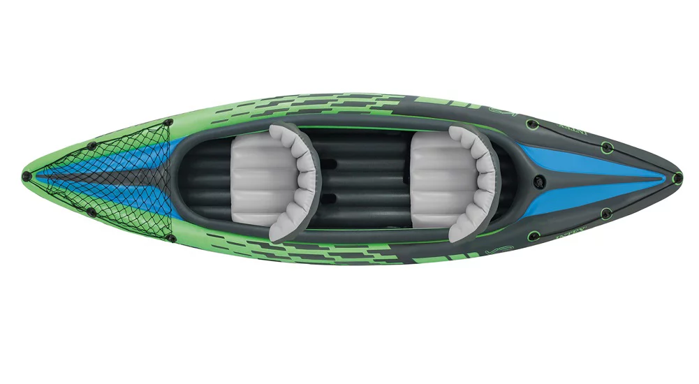 Intex Challenger K2 Kayak, 2-Person Inflatable Kayak Set with Aluminum Oars a... - Womvr
