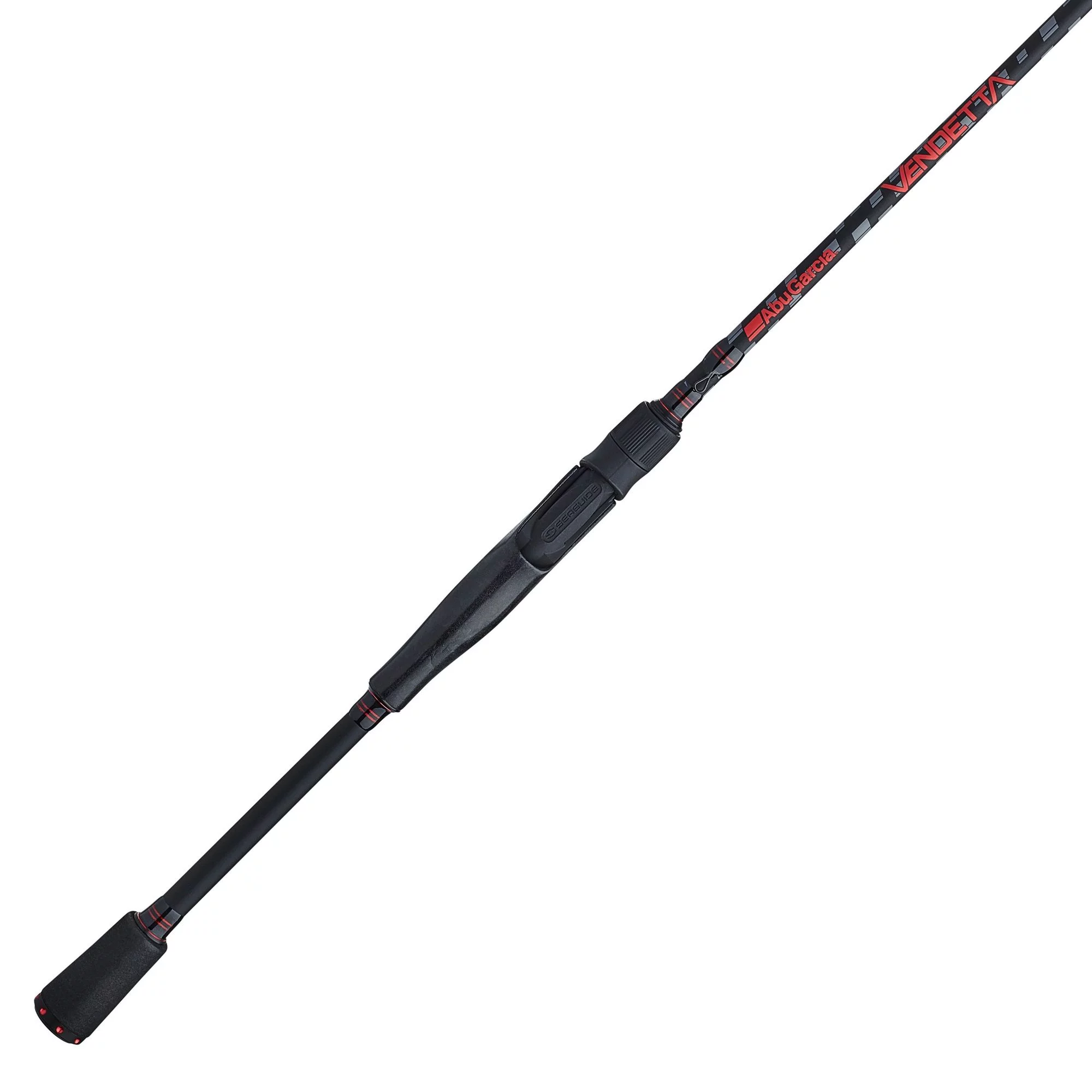 Abu Garcia 6'9” Vendetta Casting Fishing Rod, 2 Piece Rod - Womvr