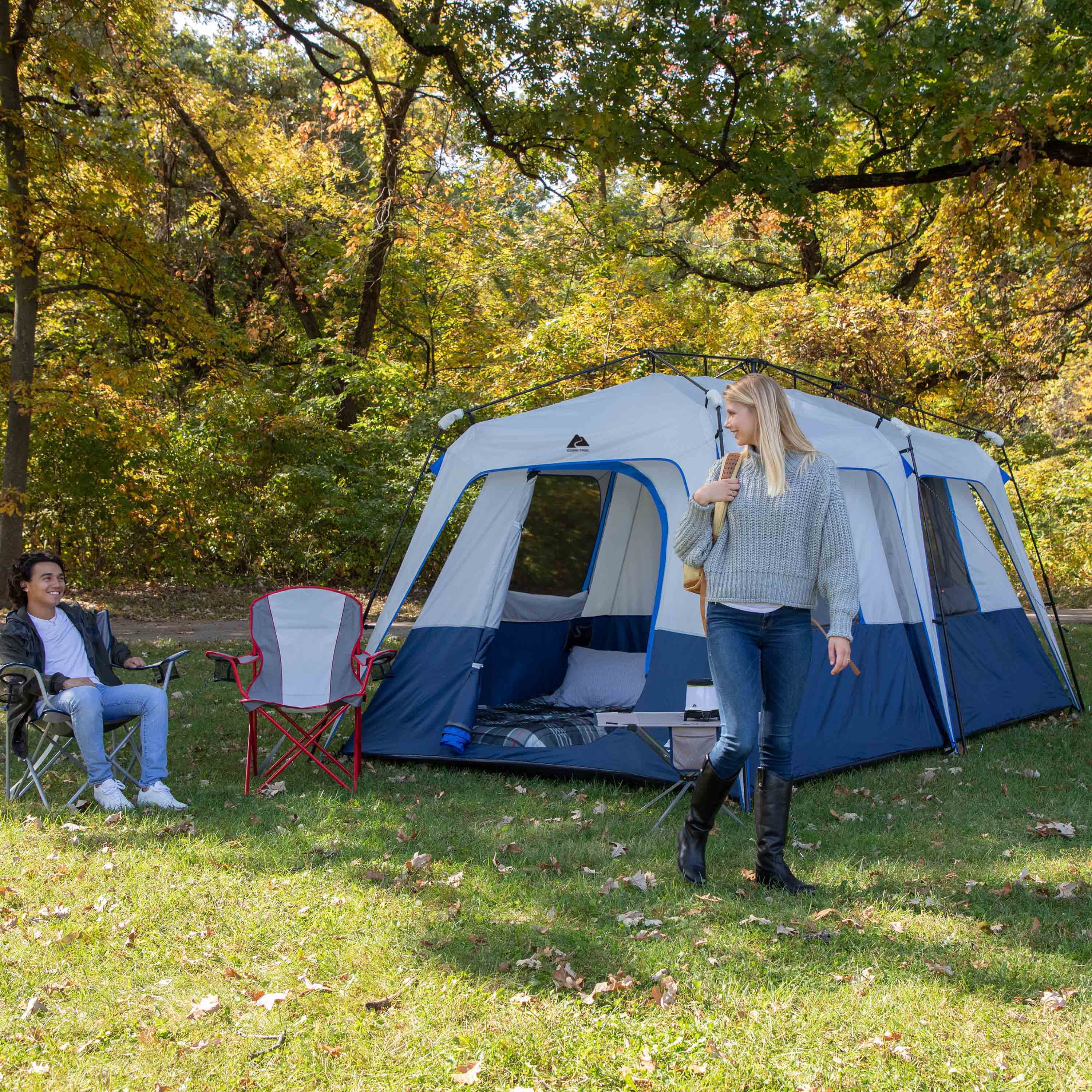 Ozark Trail 15' x 9' 5-in-1 Convertible Instant Tent and Shelter, 41 lbs - Womvr