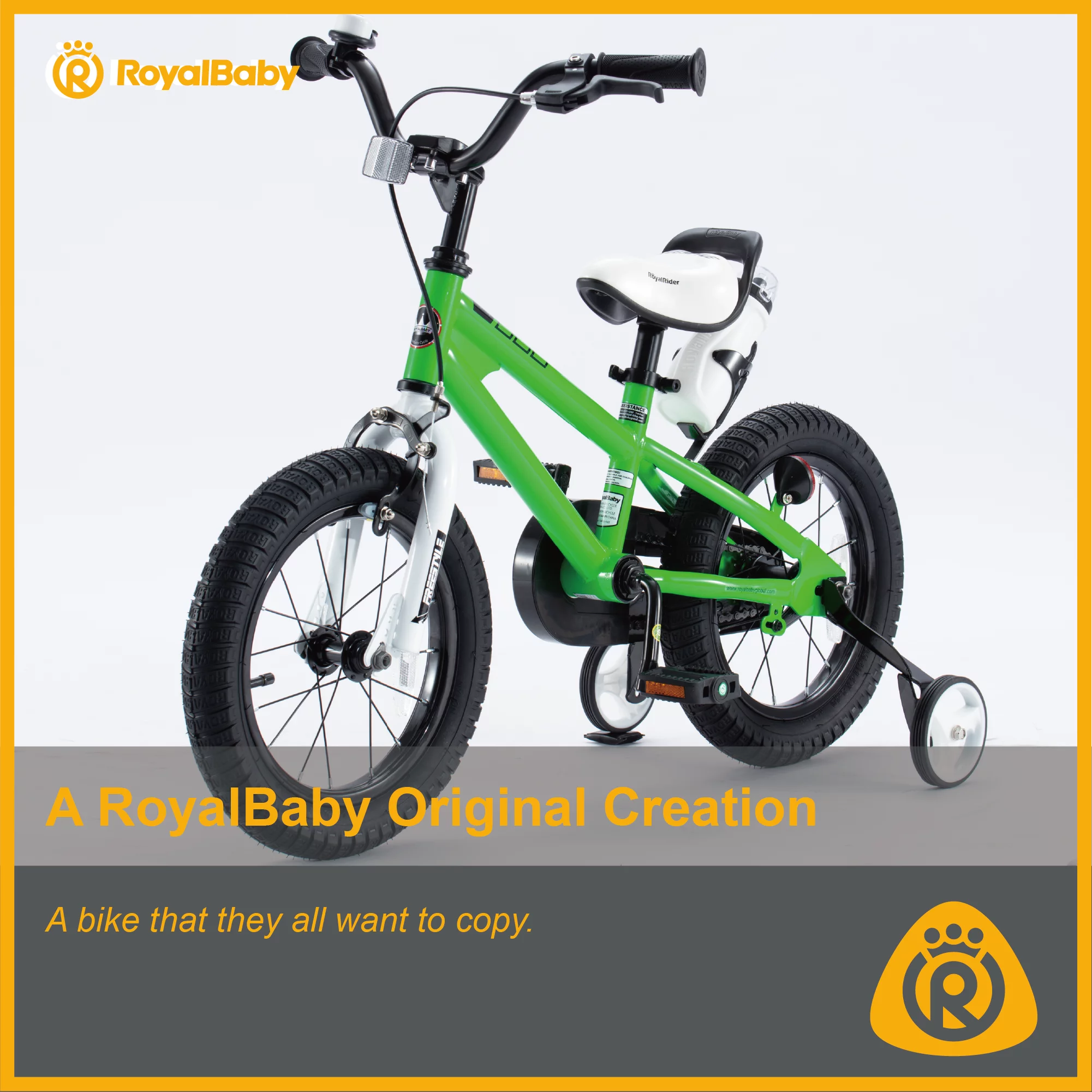 Royalbaby Freestyle Kids Bike 12 14 16 18 20 Inch Bicycle for Boys Girls Ages 3-12 Years, Multiple Color Options - Womvr