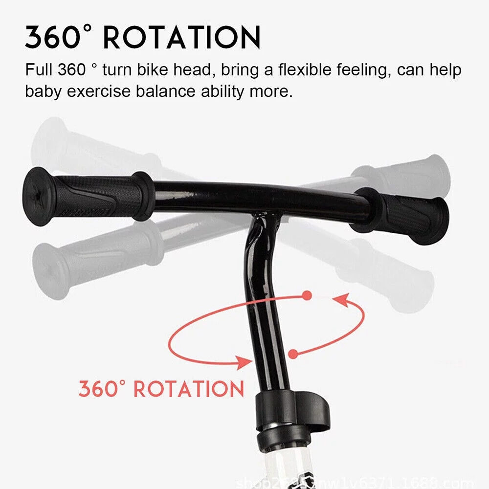 Kids Balance Bike Toddler Training Bicycle Wheels Walking For 2-6 Years Children Kid Christmas Halloween Gift - Womvr