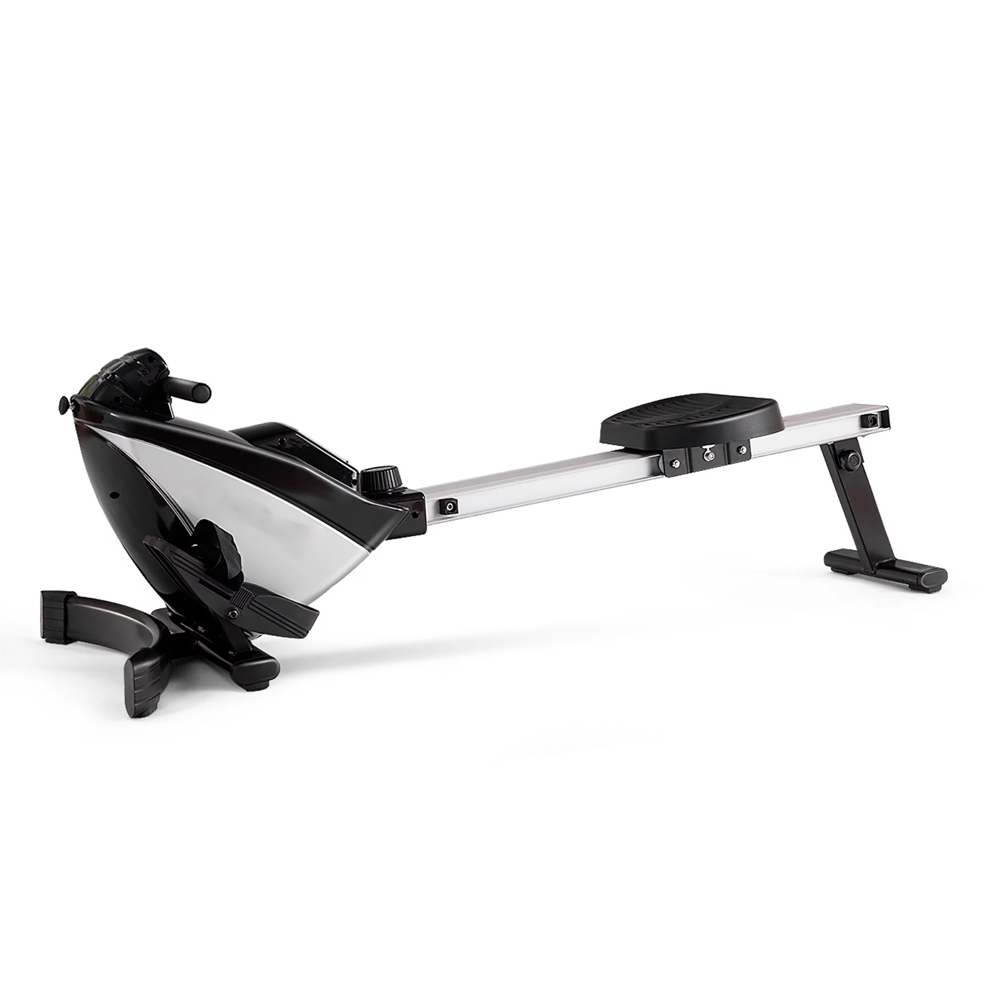 Costway Magnetic Rowing Machine, Folding Rower with LCD Display and Adjustable Resistance, Exercise Cardio Fitness Equipm - Womvr