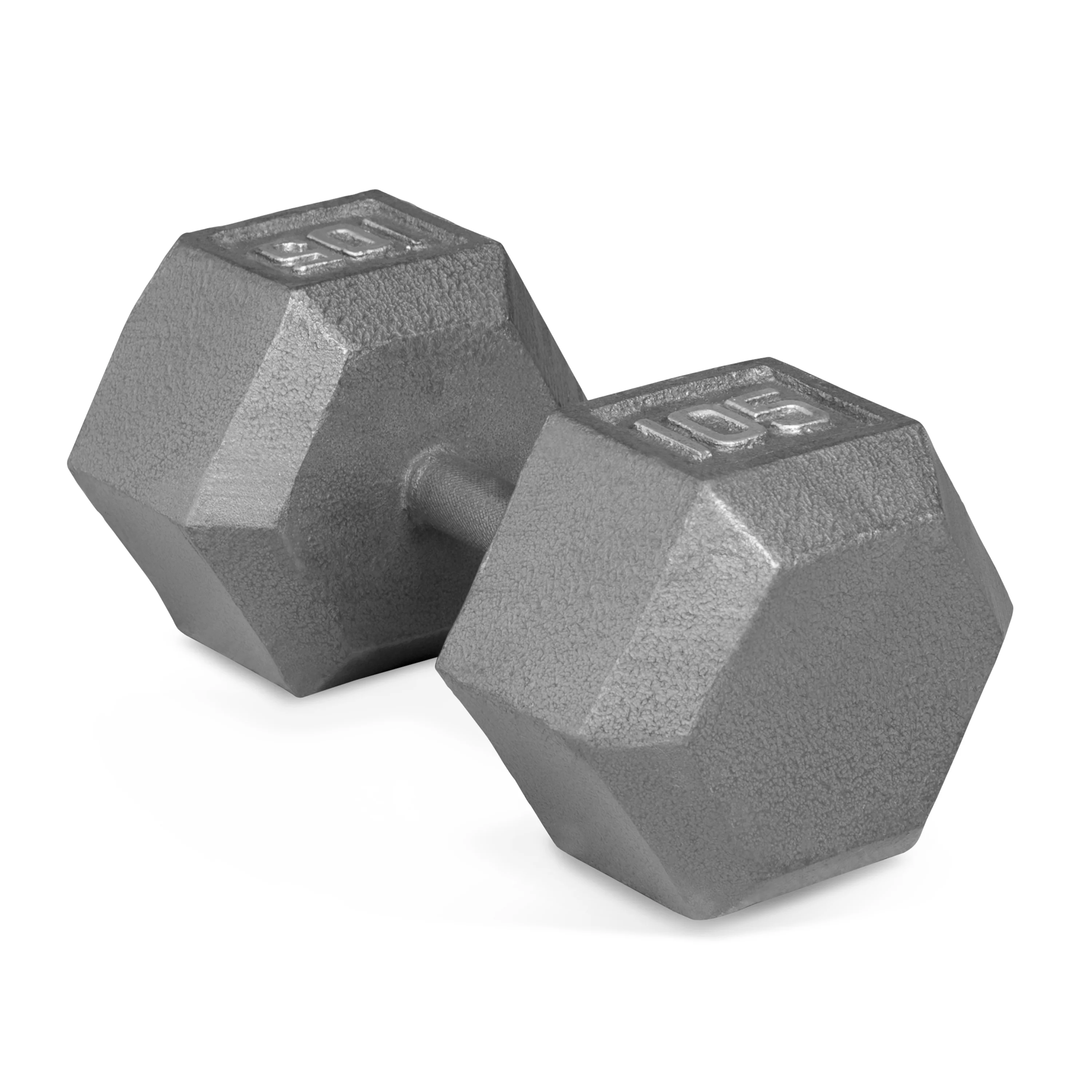 CAP Barbell 15lb Cast Iron Hex Dumbbell, Single - Womvr