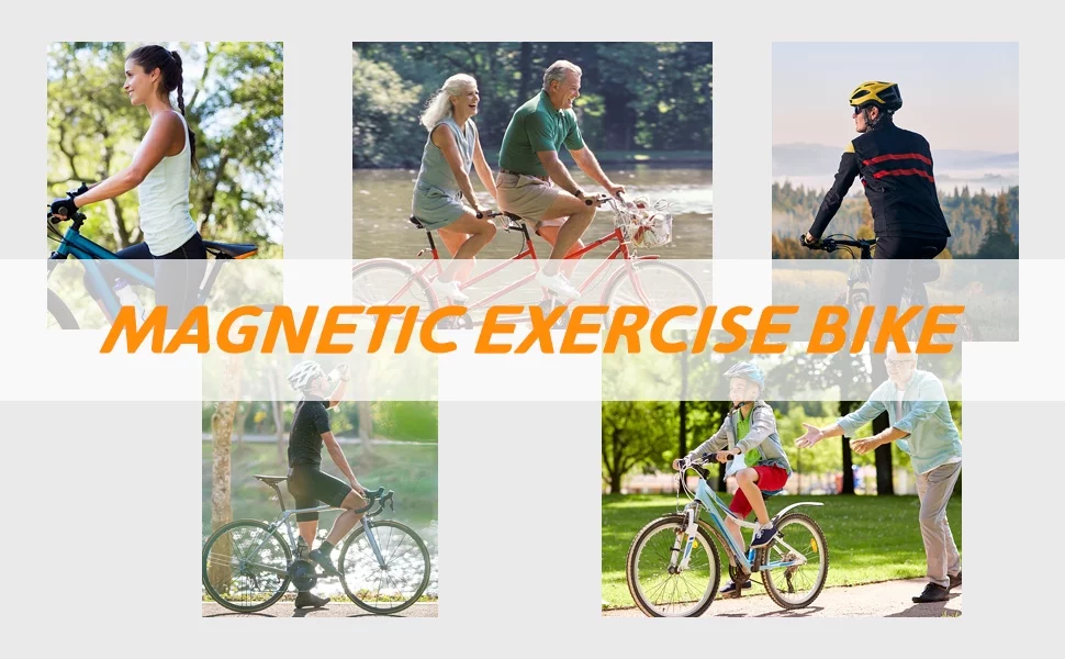 RUNOW Commercial Recumbent Exercise Bike LCD Screen Display 20 Levels of Resistance 400 lb Weight Capacity and 33 lb Flywheel - Womvr