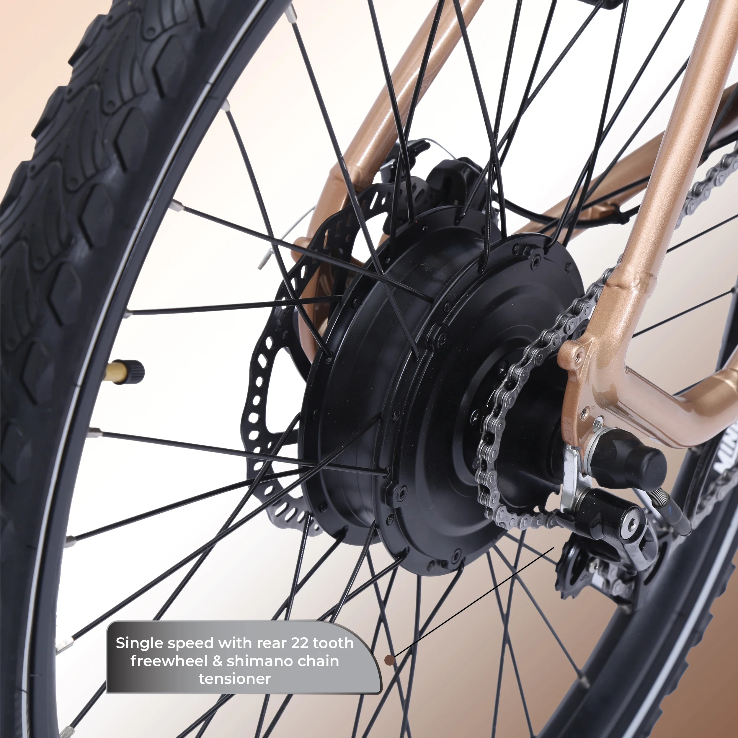 Paramount 100 Hybrid Mountain Bike, 29 x 2 Inch Wheels, 21-Speed, Light Weight Bike for Men & Women, White, Adults Bike Speed Rear Derailleur, Front and Rear Disc Brakes - Womvr