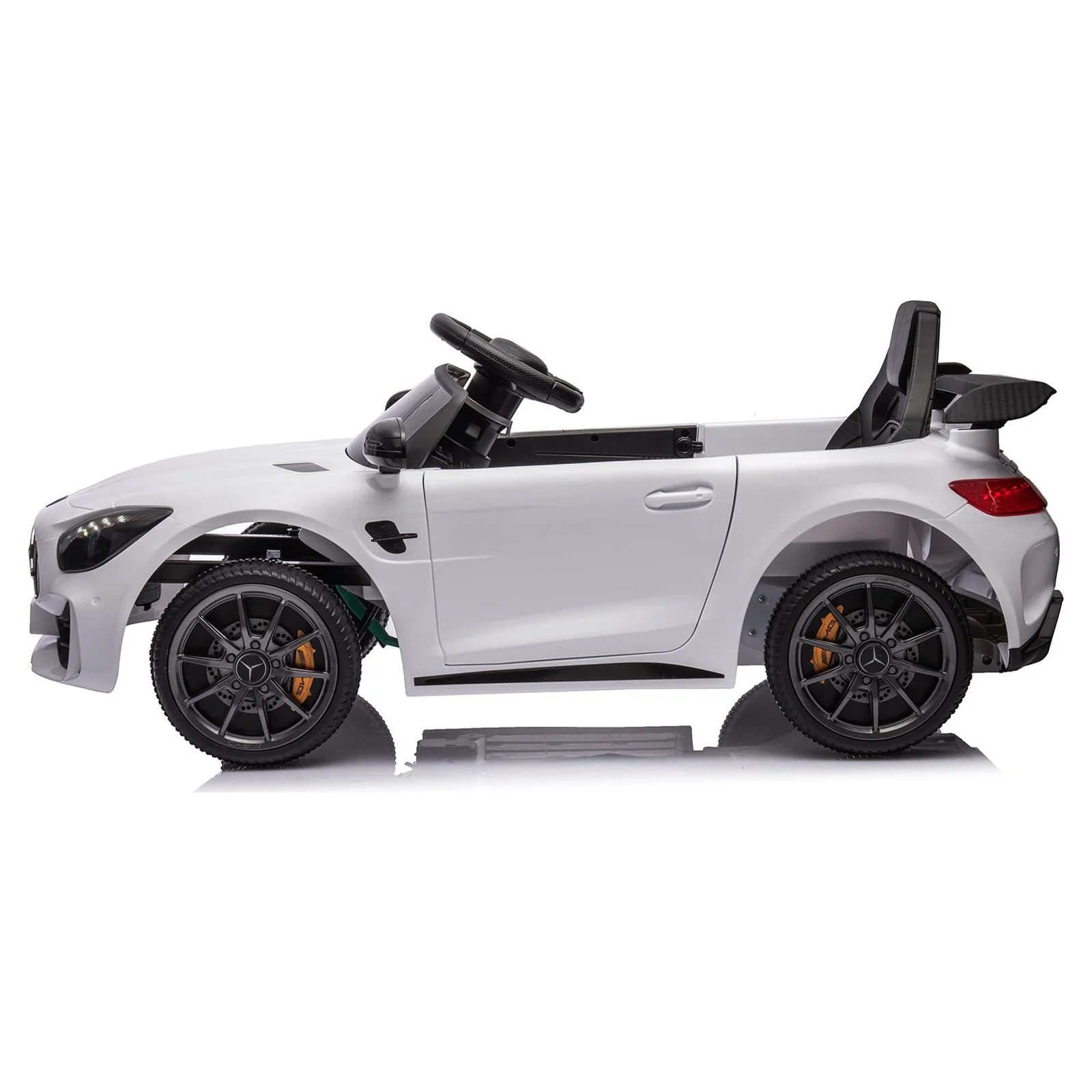 Mercedes Benz Kids Electric Car, Kids Ride on Cars with Remote Control, 12V Ride on Toys for Kids, Battery Powered Kids Electric Vehicles, Kids Electric Car for 3-5 Boys Girls Birthday Gifts, Red - Womvr