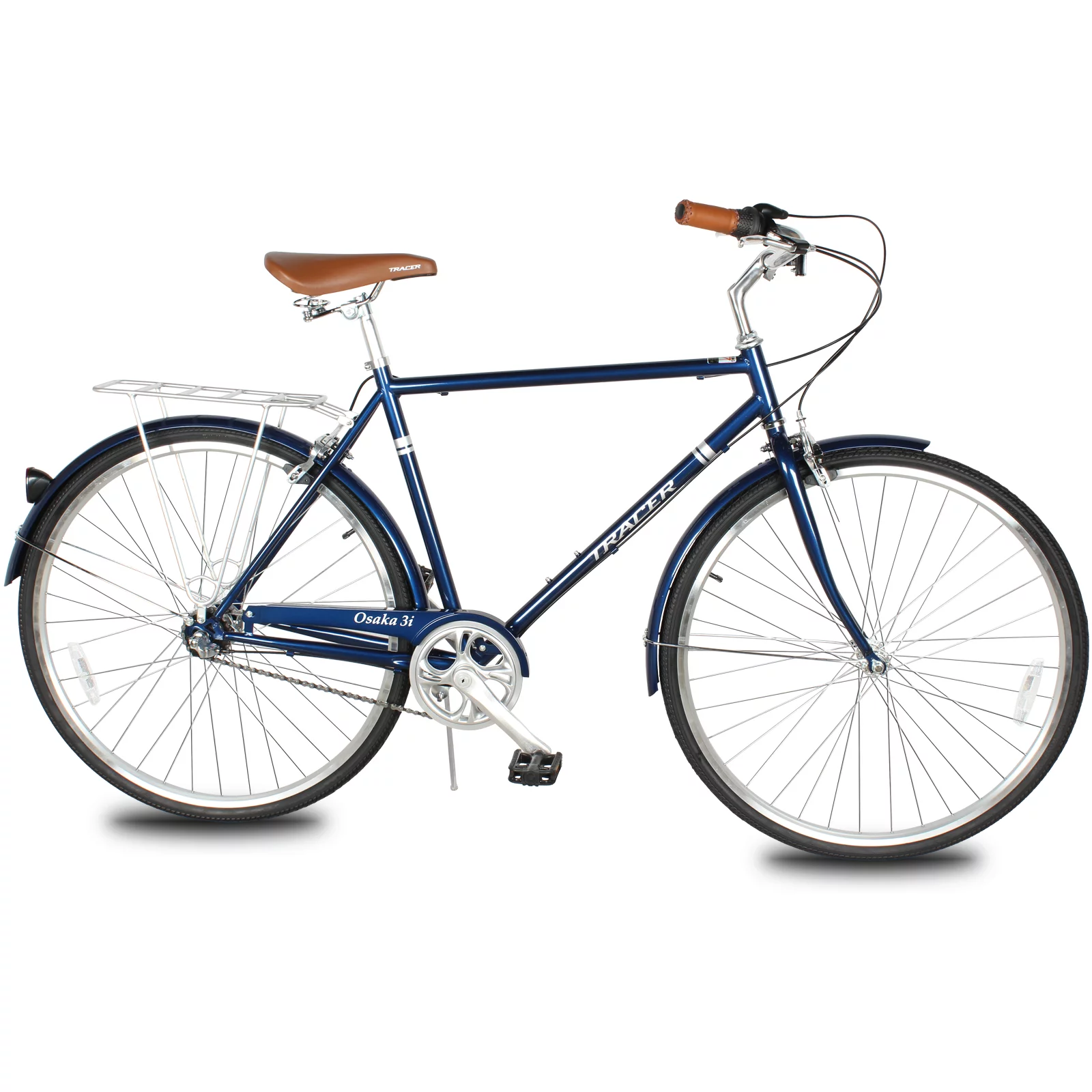 Tracer Osaka Men's Hybrid City Bike 21