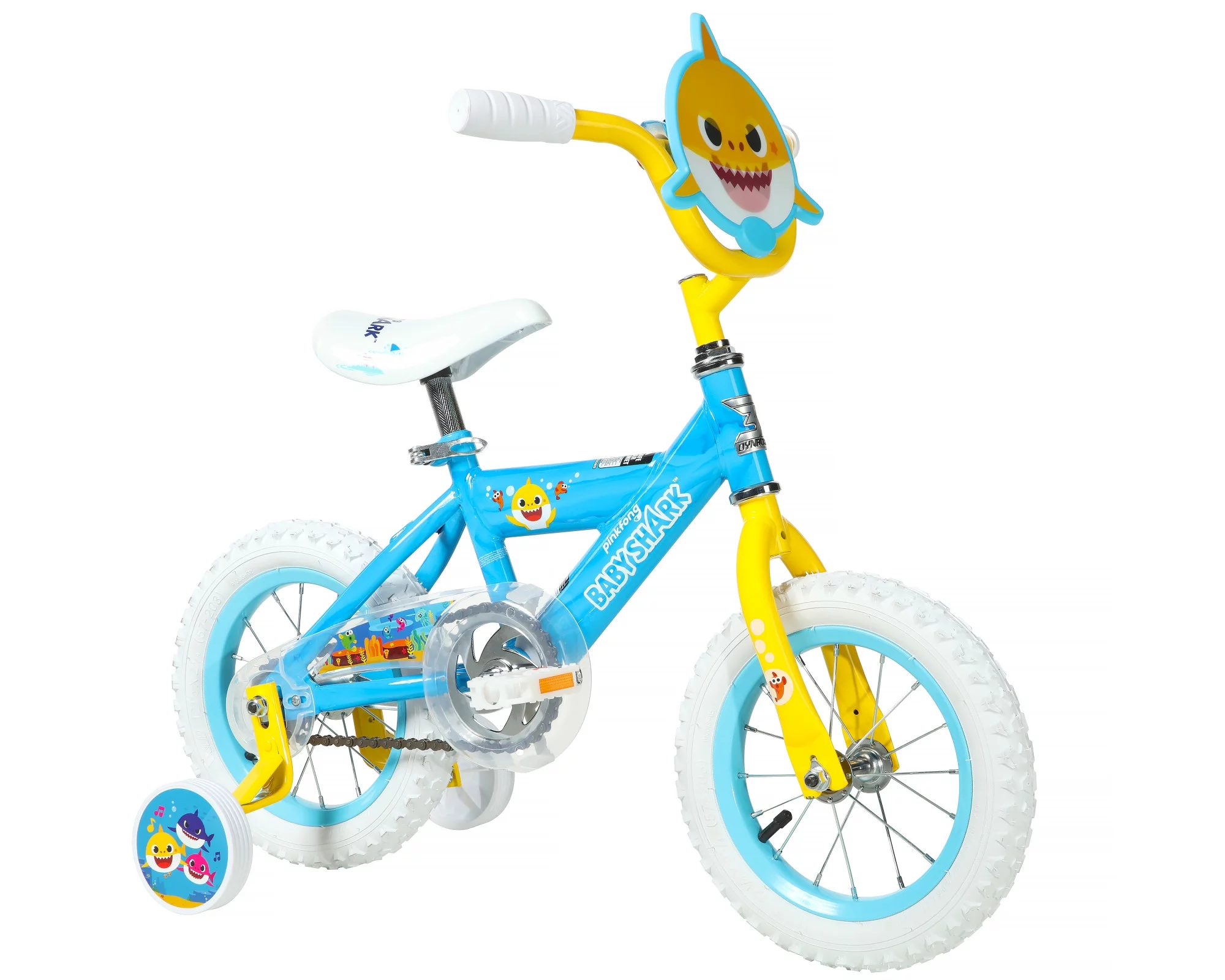 Dynacraft Baby Shark 12-Inch Boys BMX Bike For Age 3-5 Years - Womvr