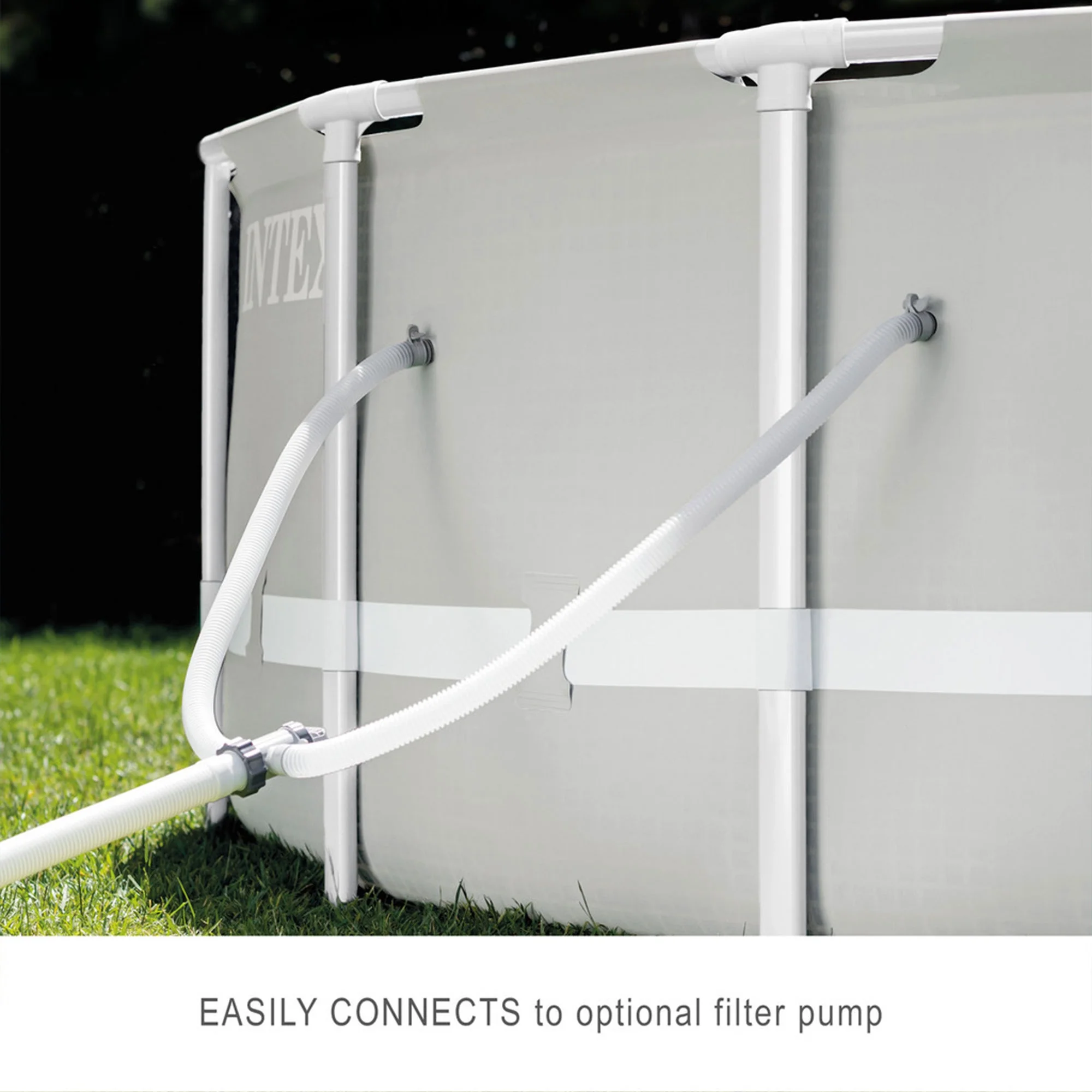 Intex 18Ft X 48In Prism Frame Premium Pool Set - Womvr