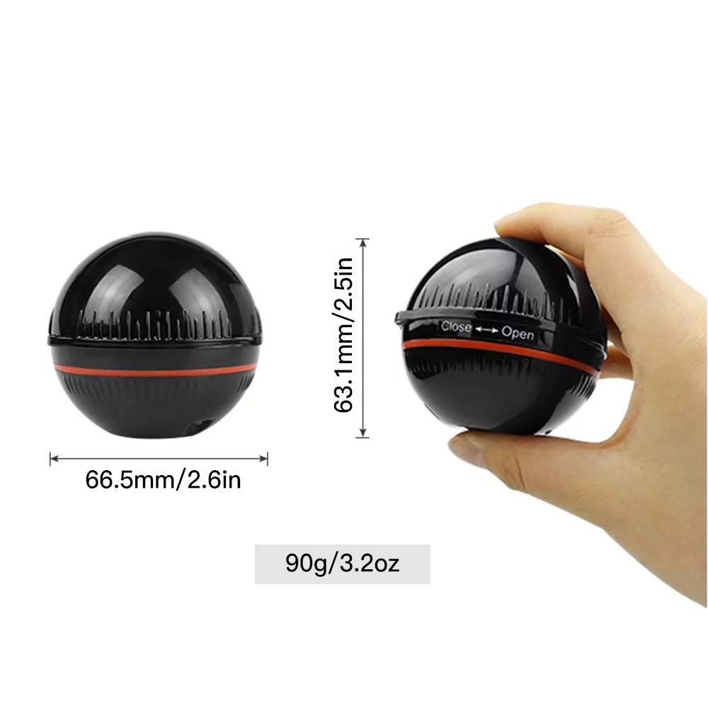 Walmart Portable Fish Detector Depth Finder Night Fishing Finder for Kayak Boat Ice Fishing with Smart BT Connectivity - Womvr
