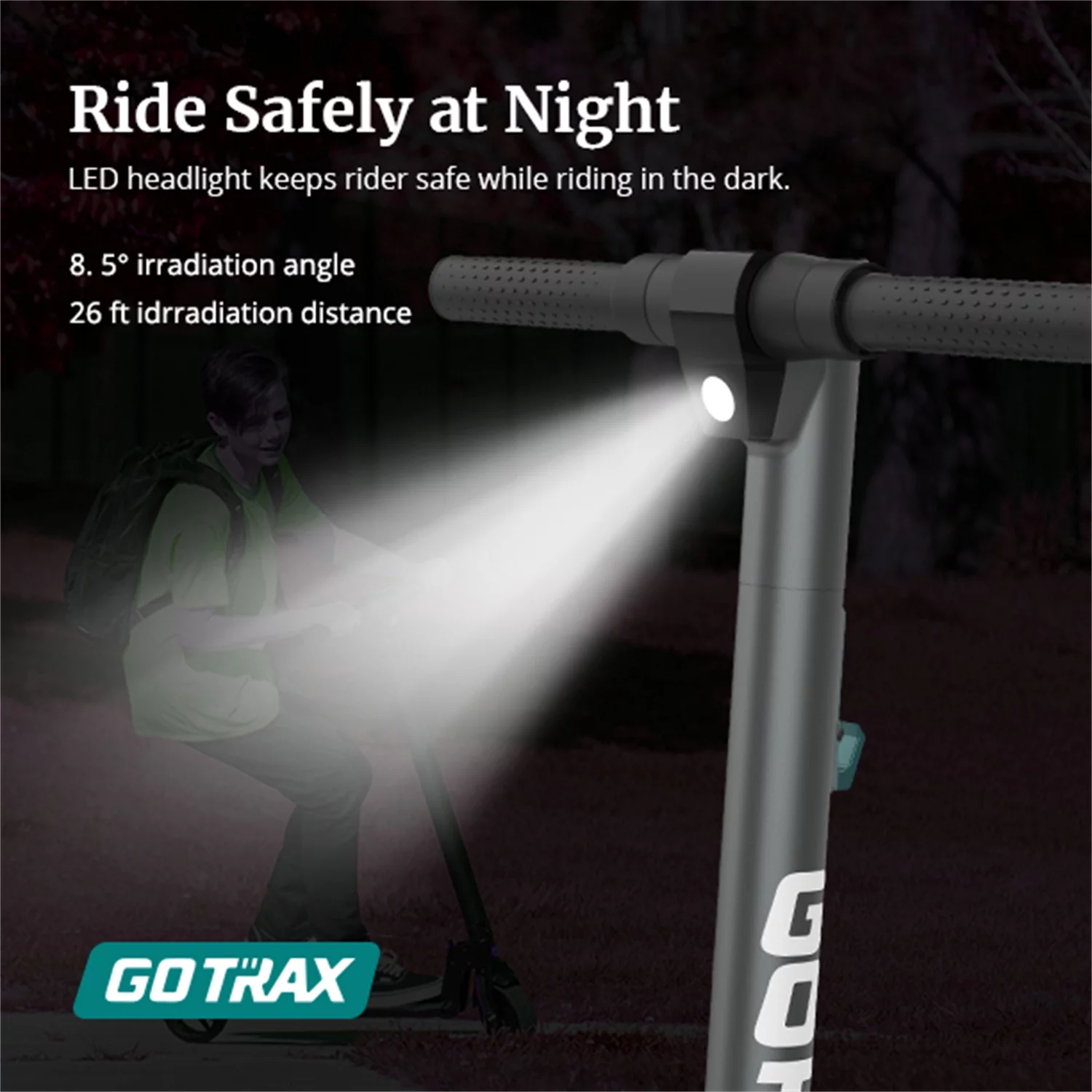 GOTRAX G2Plus Foldable Electric Scooter for Adult Teens Age of 8+ with 6