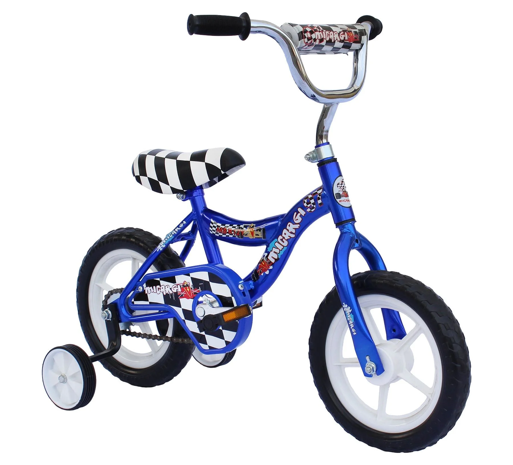 Wonder Wheels 12 In. Bike for 2-4 Years Old Kid's, EVA Tires and Training Wheels, Great for Beginner - Womvr