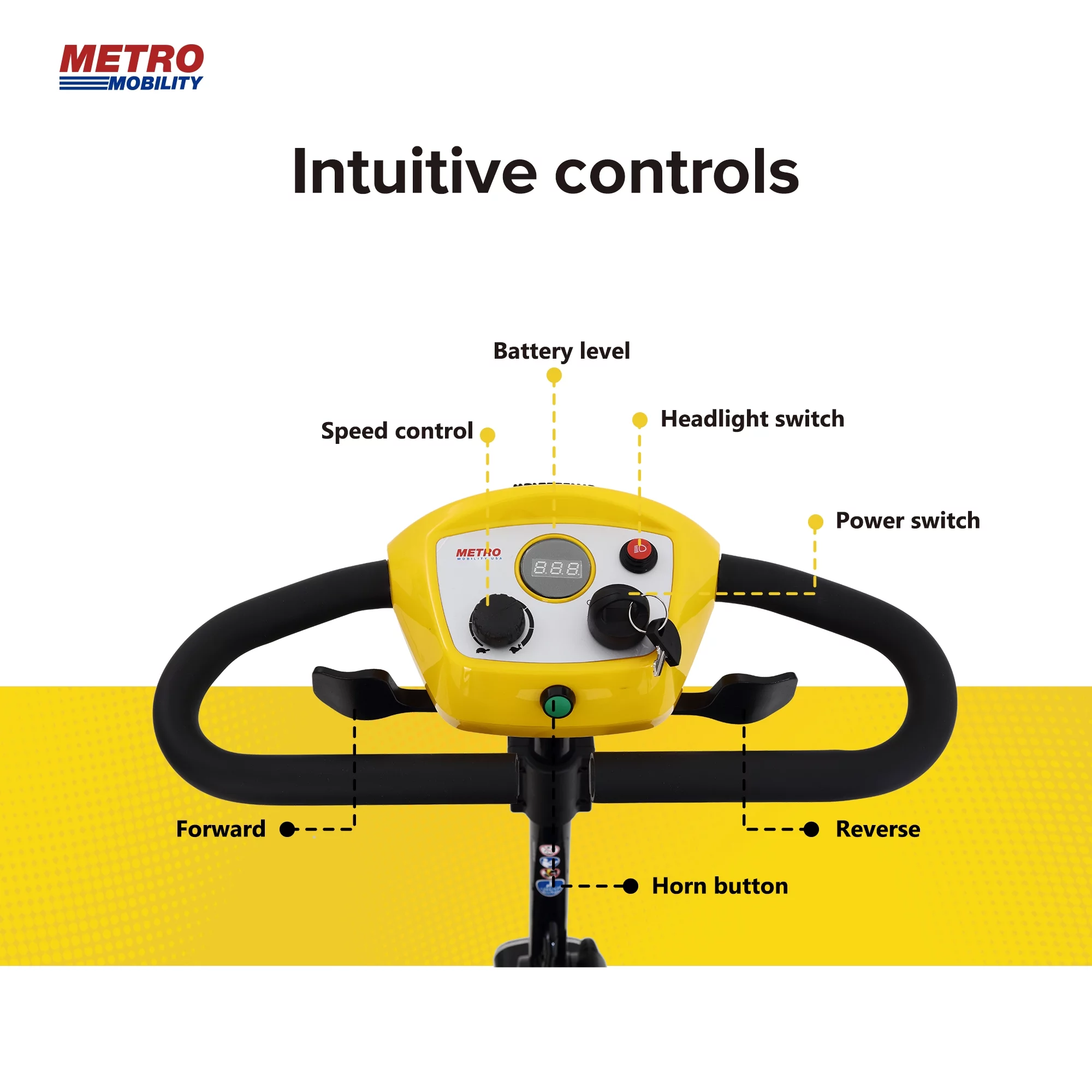 Segmart Mobility Scooter for Elderly, Durable Heavy Duty 4 Wheel Seniors Mobile Device with Lights, 300lbs, Red - Womvr