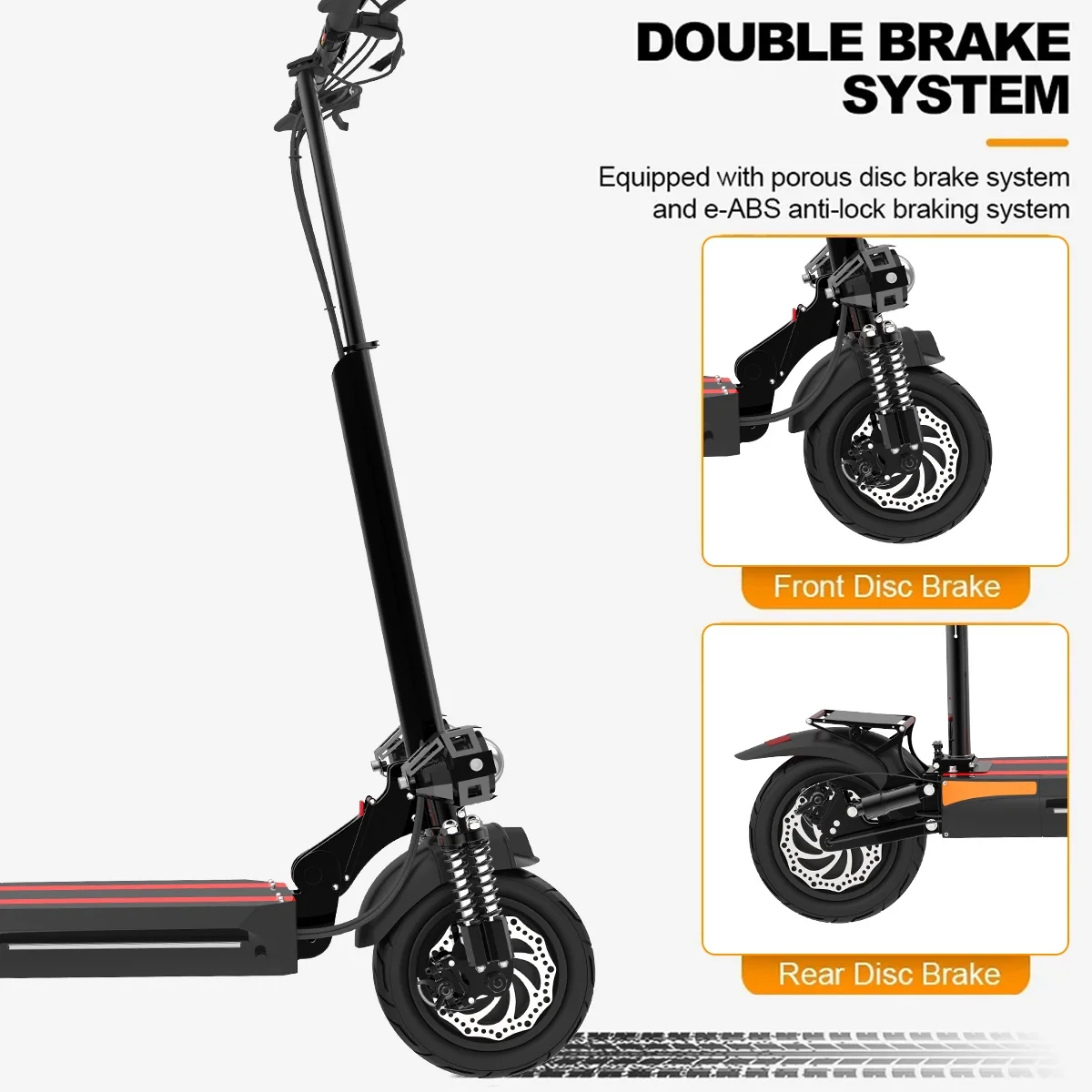 JUEXING Electric Scooter for Adults, 40 Miles Long Range, Dual Motors 2400W, E Scooter with Seat - Womvr