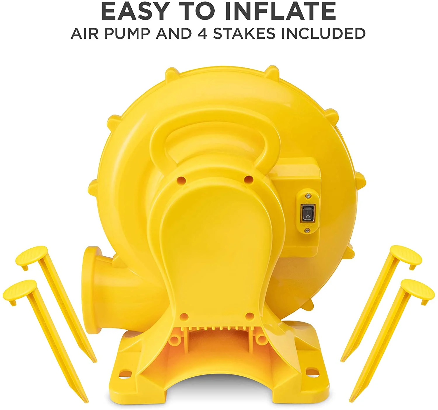 Sunny & Fun Inflatable Water Slide, Blow up Pool & Bounce House for Backyard - Womvr