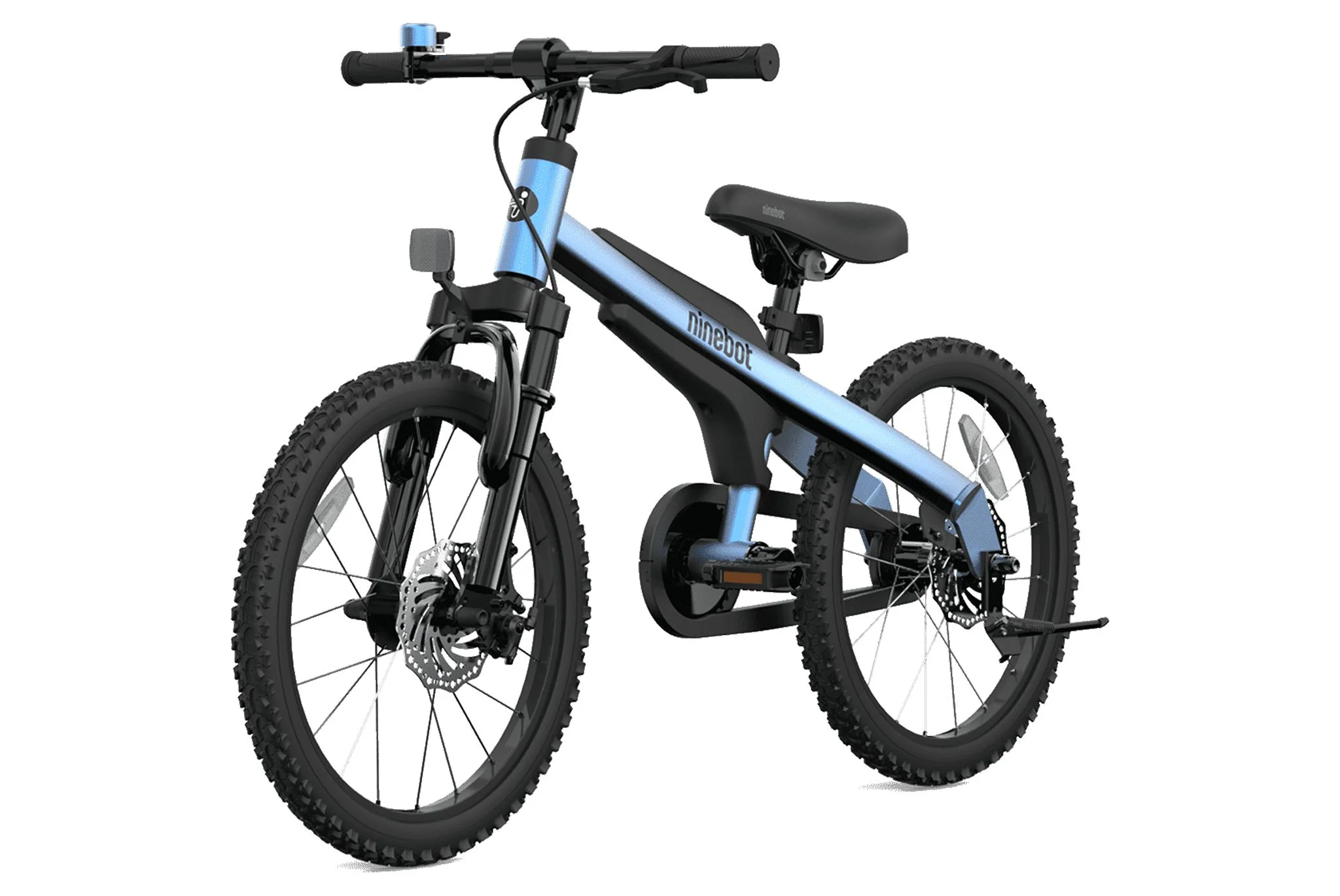 Ninebot Kids Bike by Segway 18 Inch, Blue, Premium Grade,Recommended Height 3'9'' - 4'9'' - Womvr