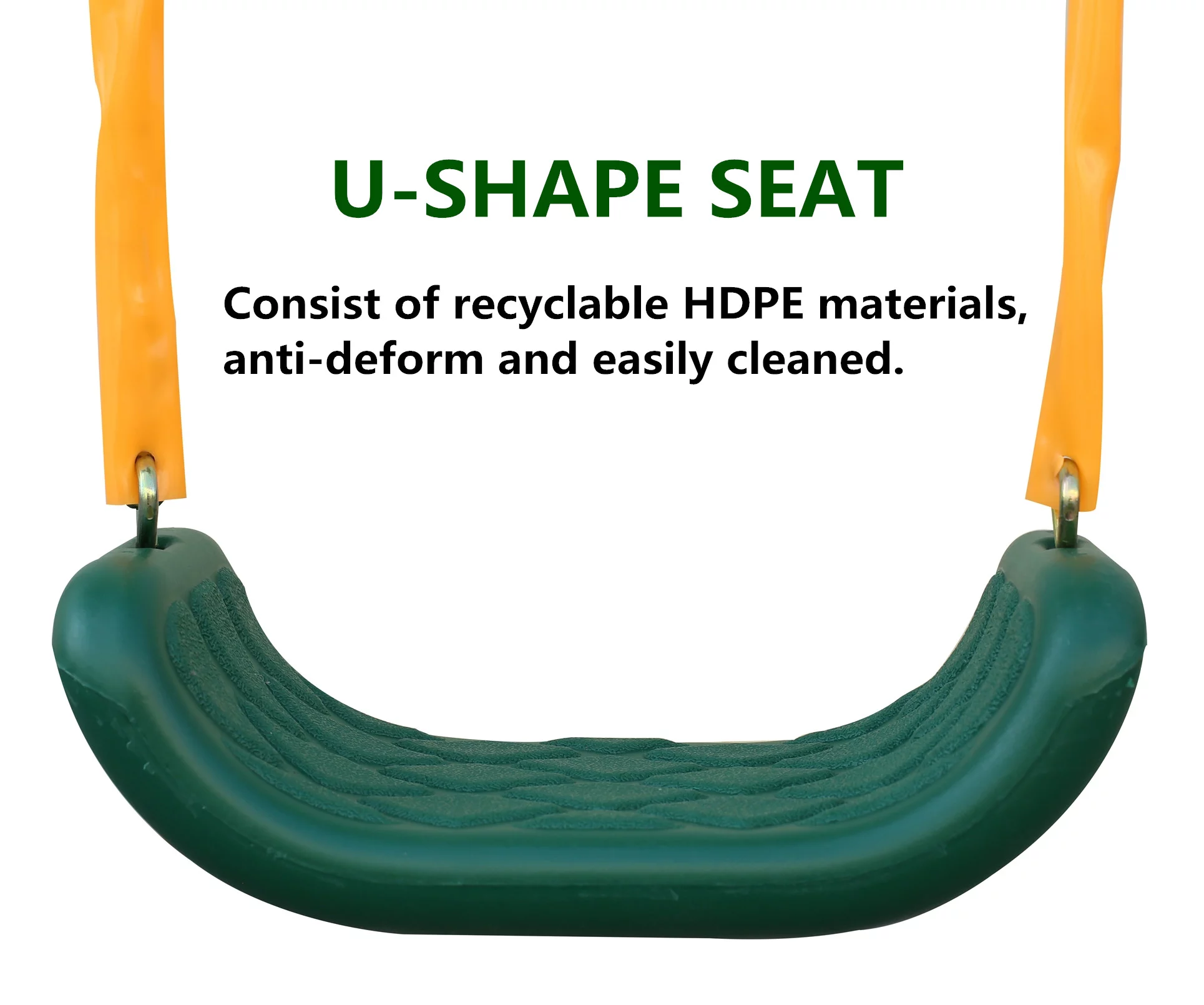 5 in 1 Metal Swing Set for Outside, Kids Backyard Swing Set with Swing Chair, Slide, Glider, Ground Nail, Outdoor Backyard Playground Swing Sets for 3-8 Year, Max Weight 700 lbs - Womvr