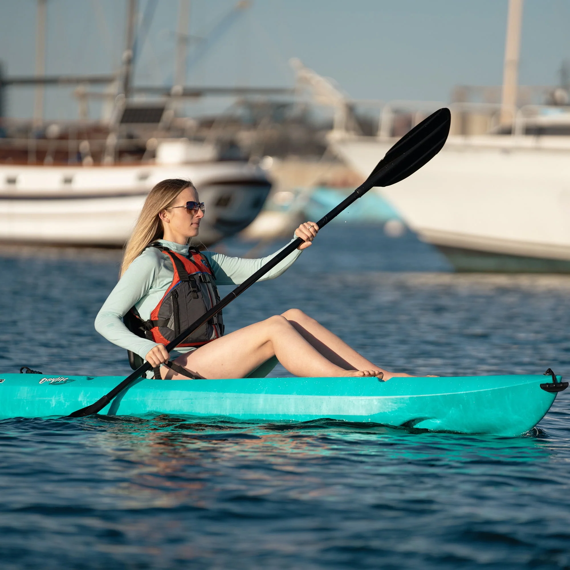 Lifetime Daylite 8 ft Sit-on-Top Kayak, Red (90775) - Womvr