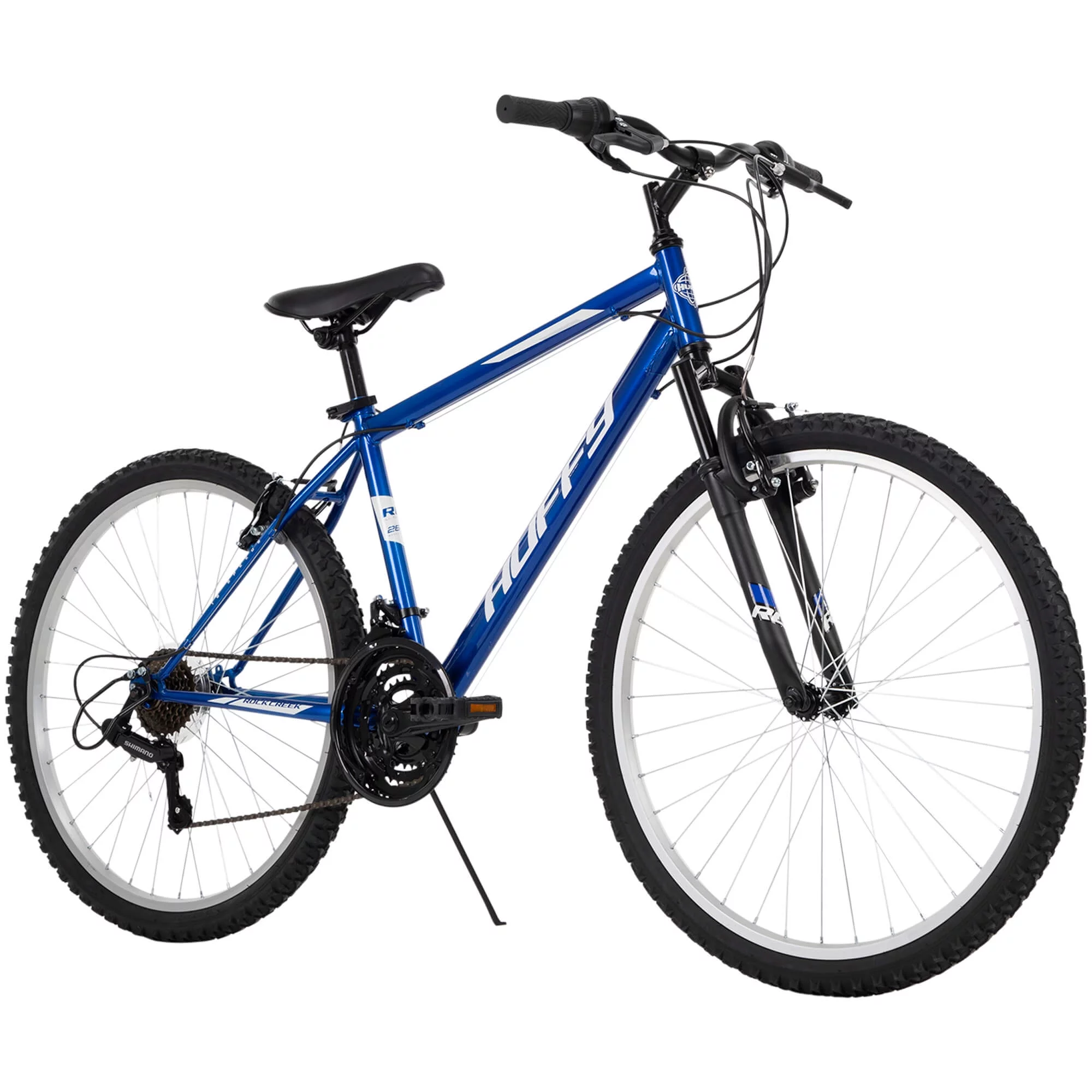 Huffy 26-inch Rock Creek Men's Mountain Bike, Blue - Womvr
