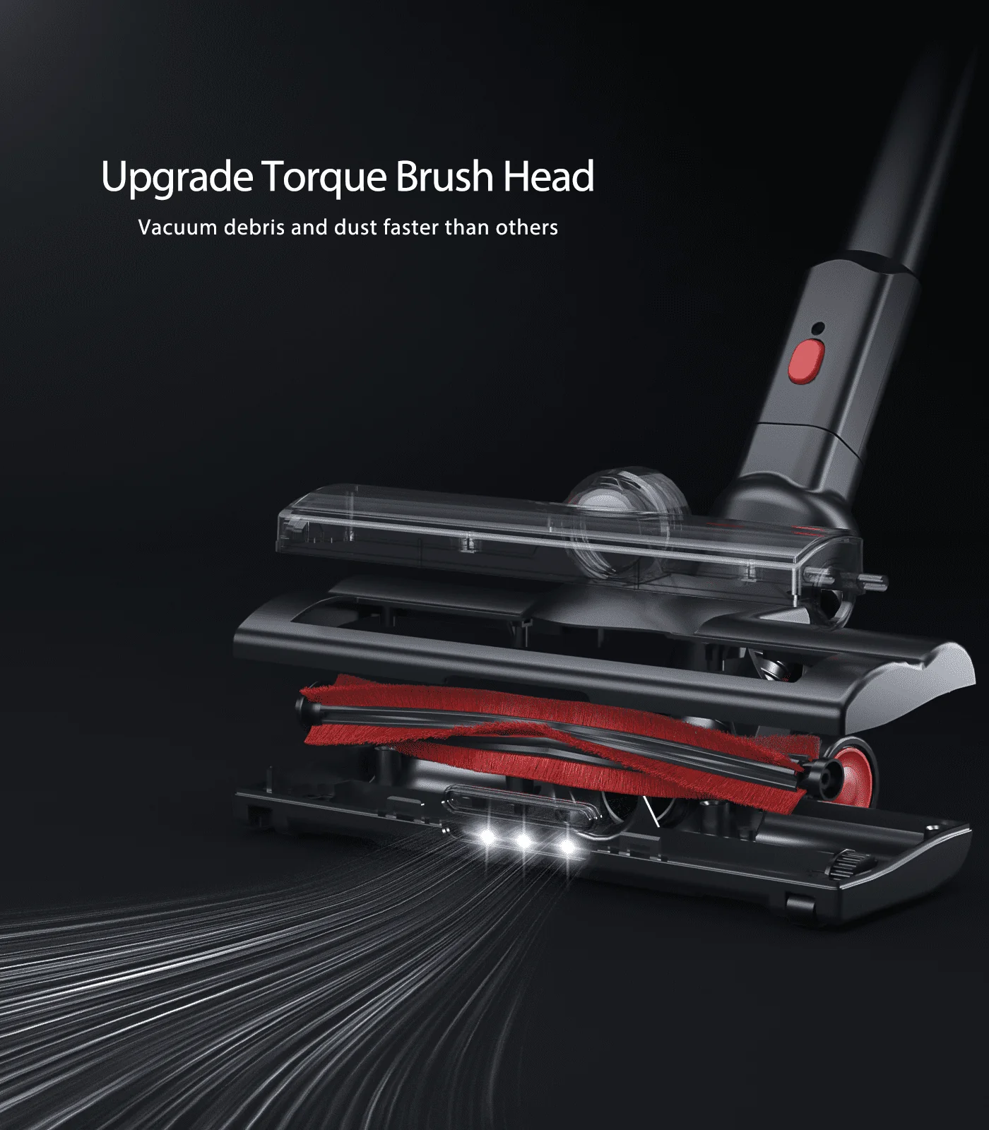 ORFELD V30 Cordless Vacuum Cleaner, 20000Pa Stick Vacuum 2 in 1, Up to 50 Mins Runtime for Home - Womvr