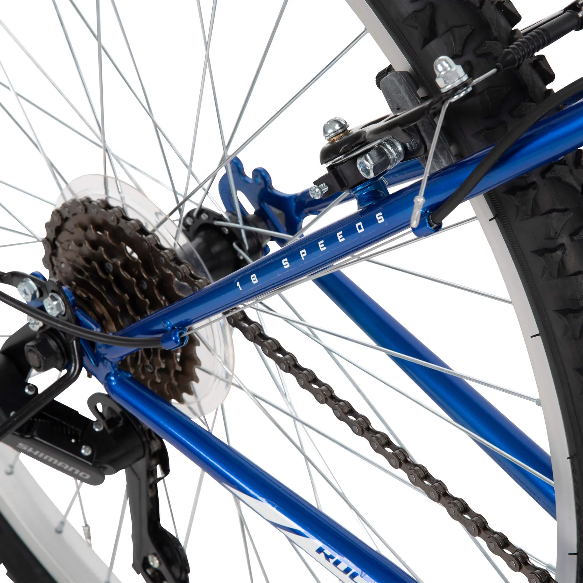 Huffy 26-inch Rock Creek Men's Mountain Bike, Blue - Womvr