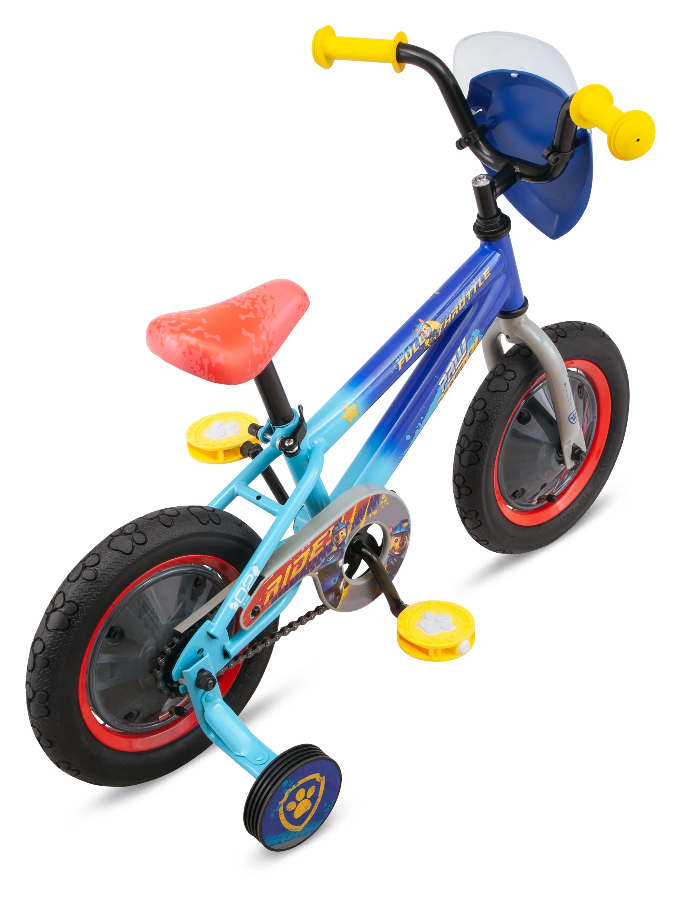 Nickelodeon 12-in. Paw Patrol Chase Boy's Bike, Ages 2-4, Blue - Womvr