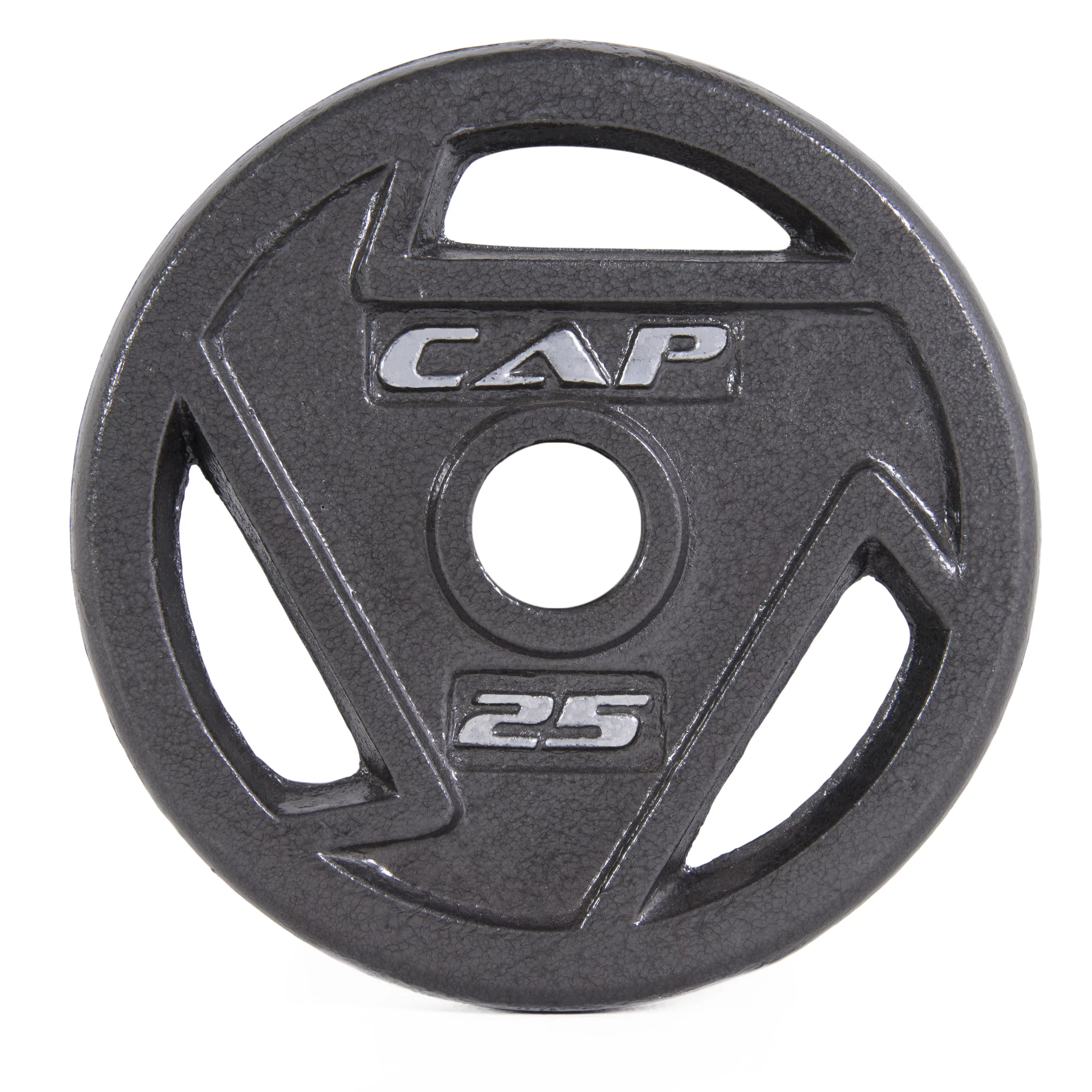 CAP Barbell, 2.5lb Olympic Grip Plate, Black - Womvr