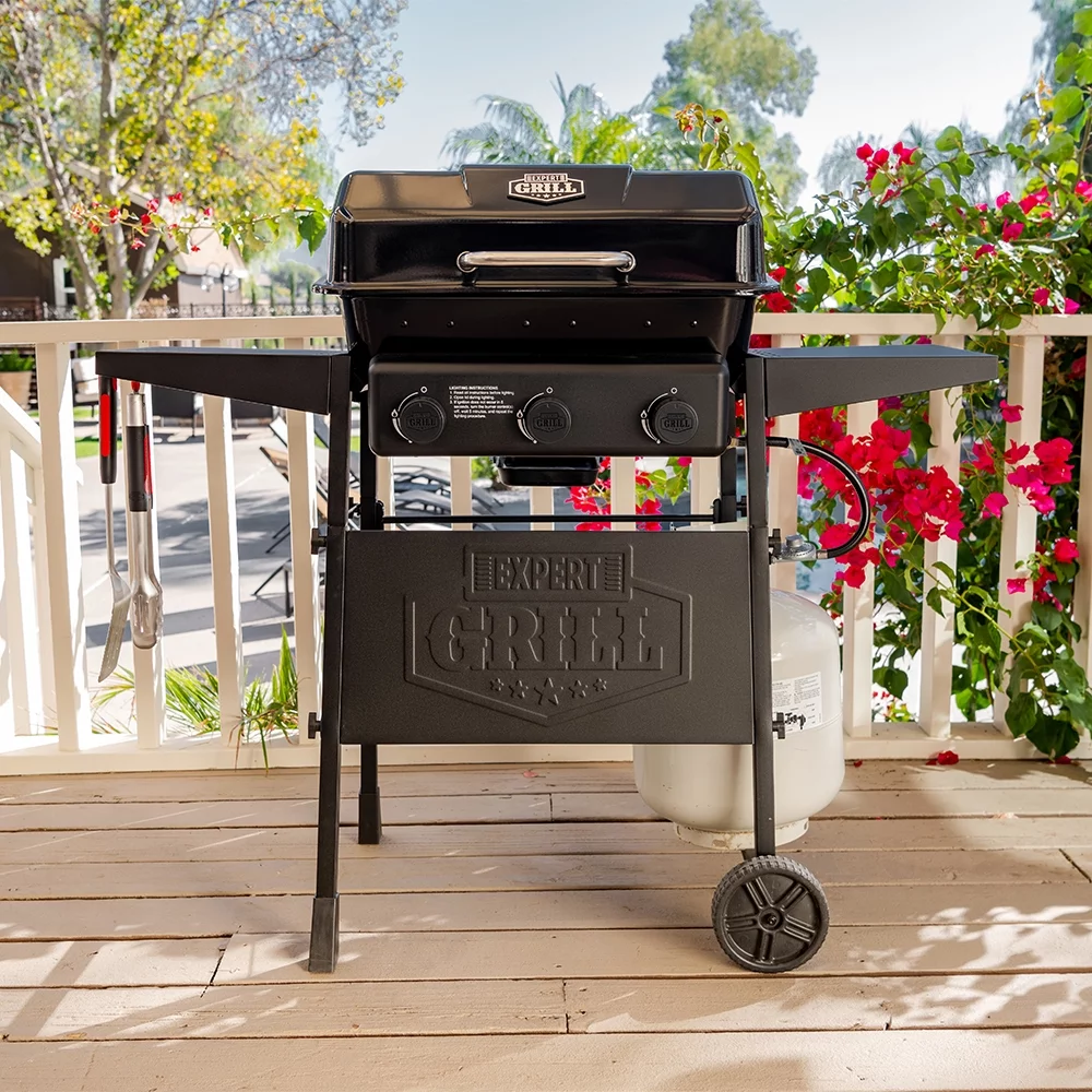 Expert Grill 3 Burner Propane Gas Grill - Womvr