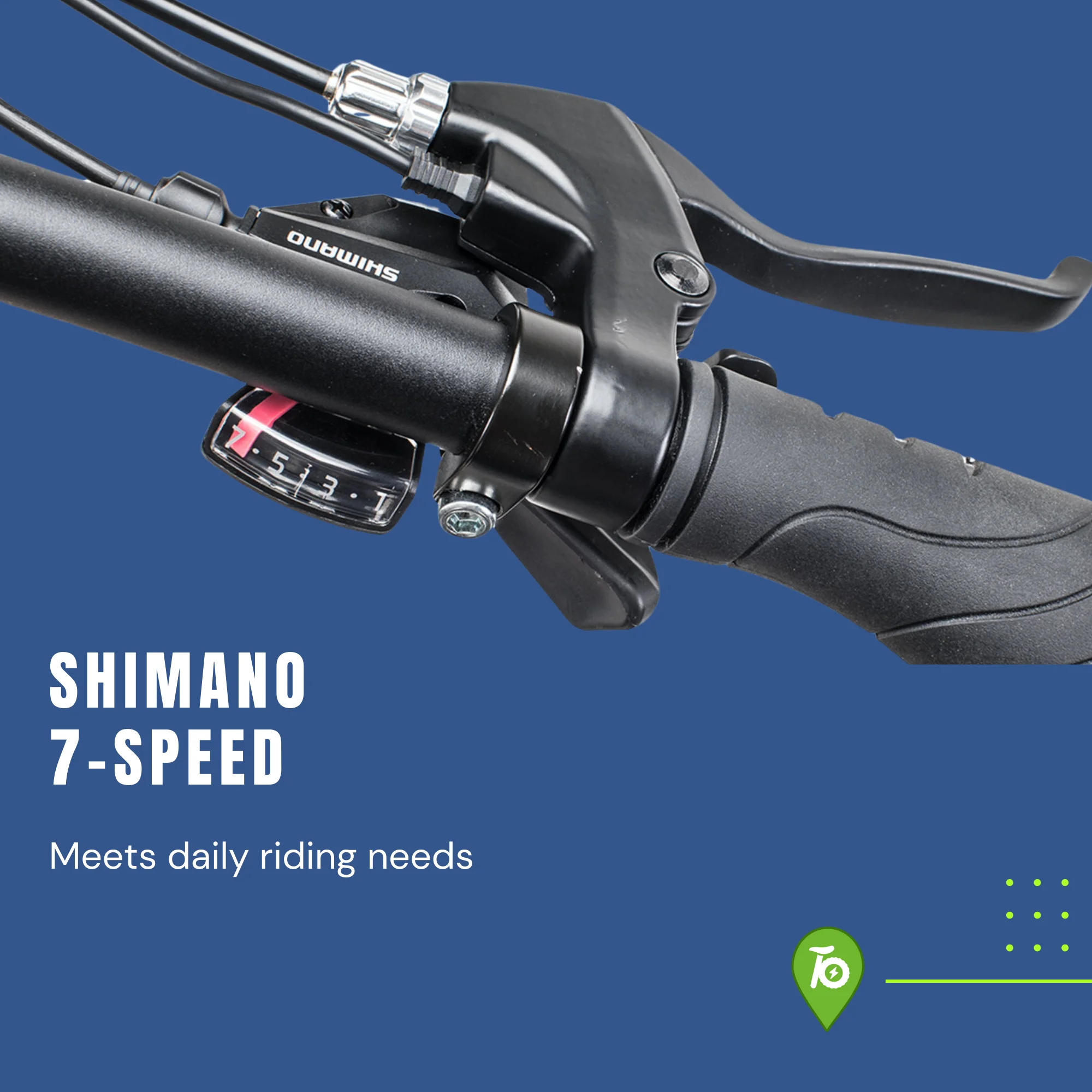 Qualisports Foldable Ebike for Adults, 500W with Removable Battery, 48V 10.5Ah Fat Tire Electric Bicycle, 7-Speed - Womvr