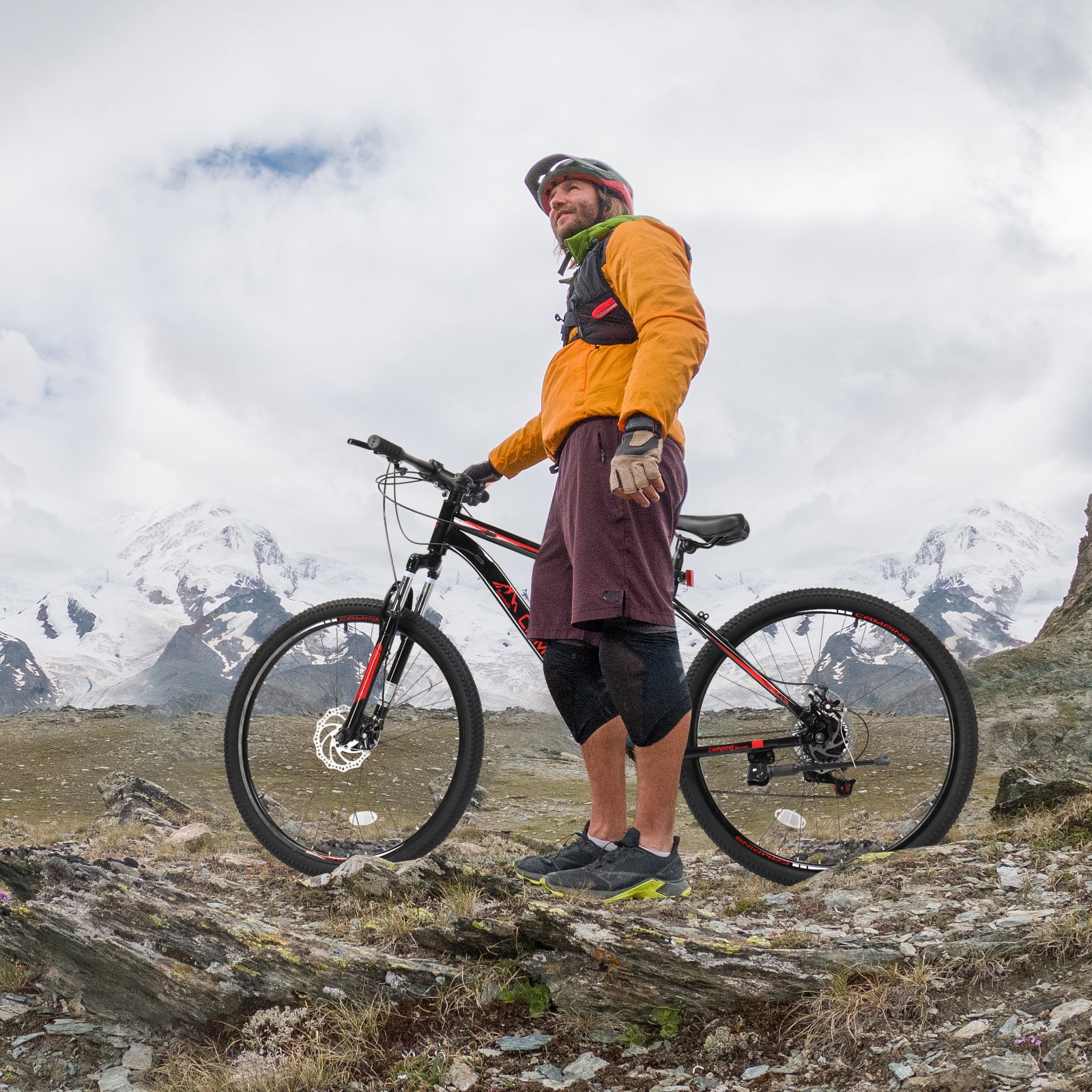 UBesGoo 27.5in Mountain Bike 21 Speed for Adult with Disc Brakes & Suspension, Black - Womvr