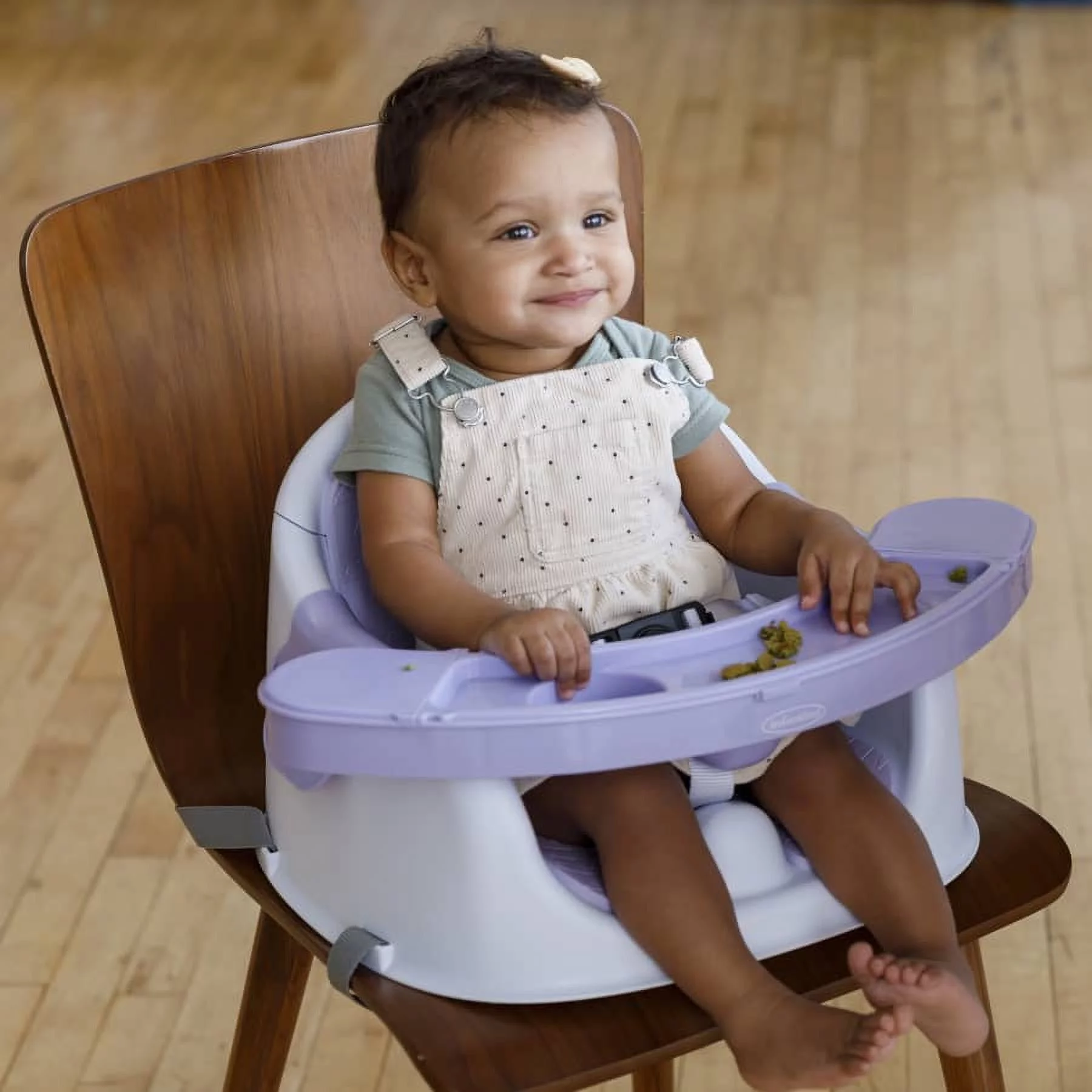 Infantino Music & Lights 3-in-1 Discovery Seat and Booster for Babies and Toddlers, Unisex, Teal - Womvr