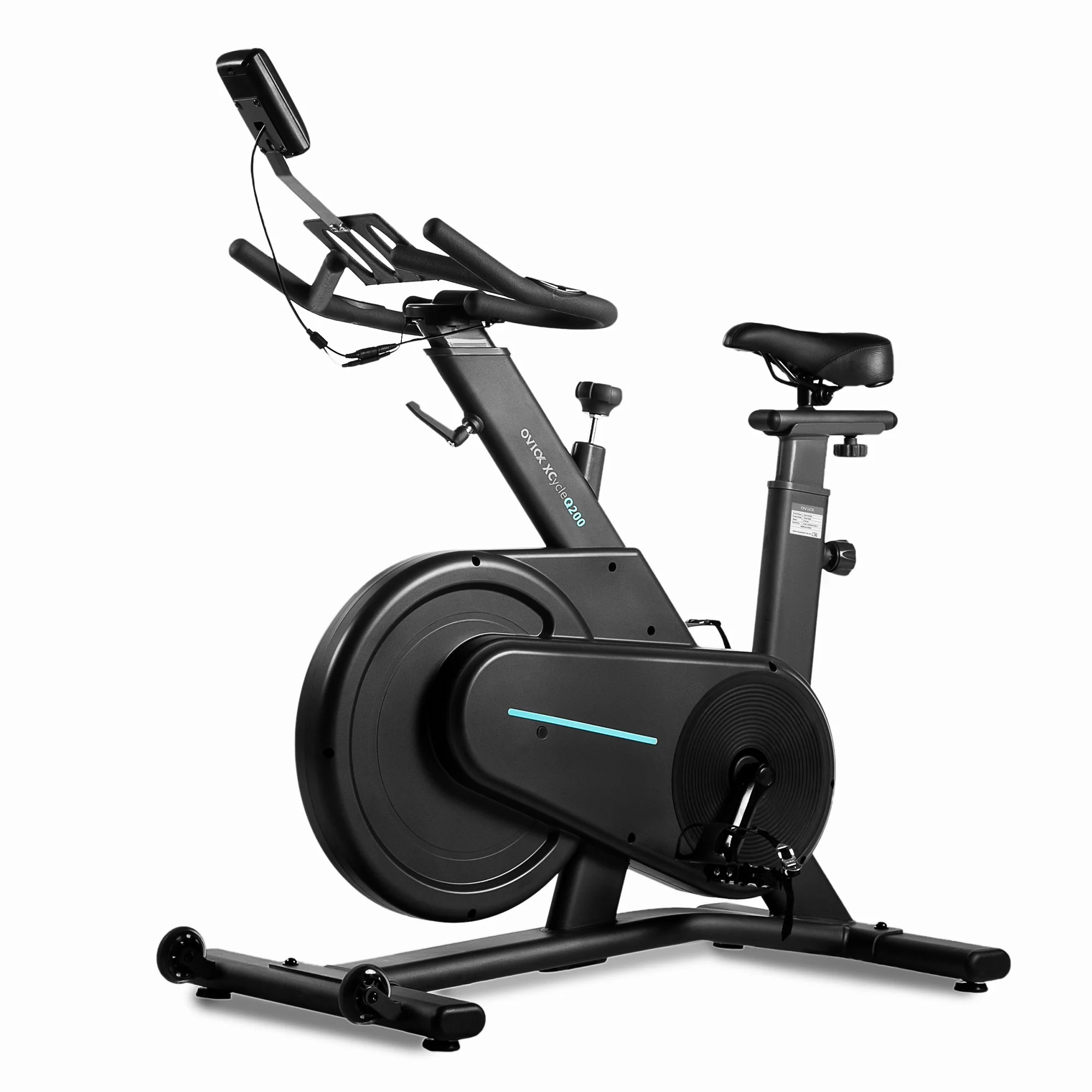 OVICX Home Workout Exercise Bike with Customizable Comfort and Digital LCD - Womvr