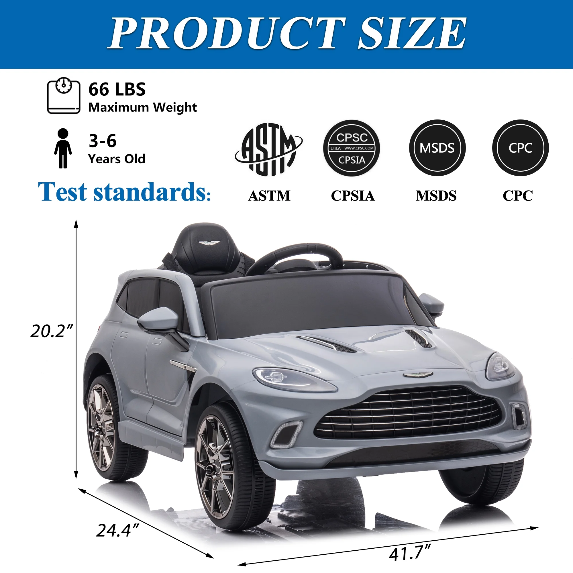 12V Ride on Car for Girls and Boys Licensed Mercedes Benz Electric Vehicle, MP3, Bluetooth, Ride On Toy for 3-5 Years Old, Red - Womvr