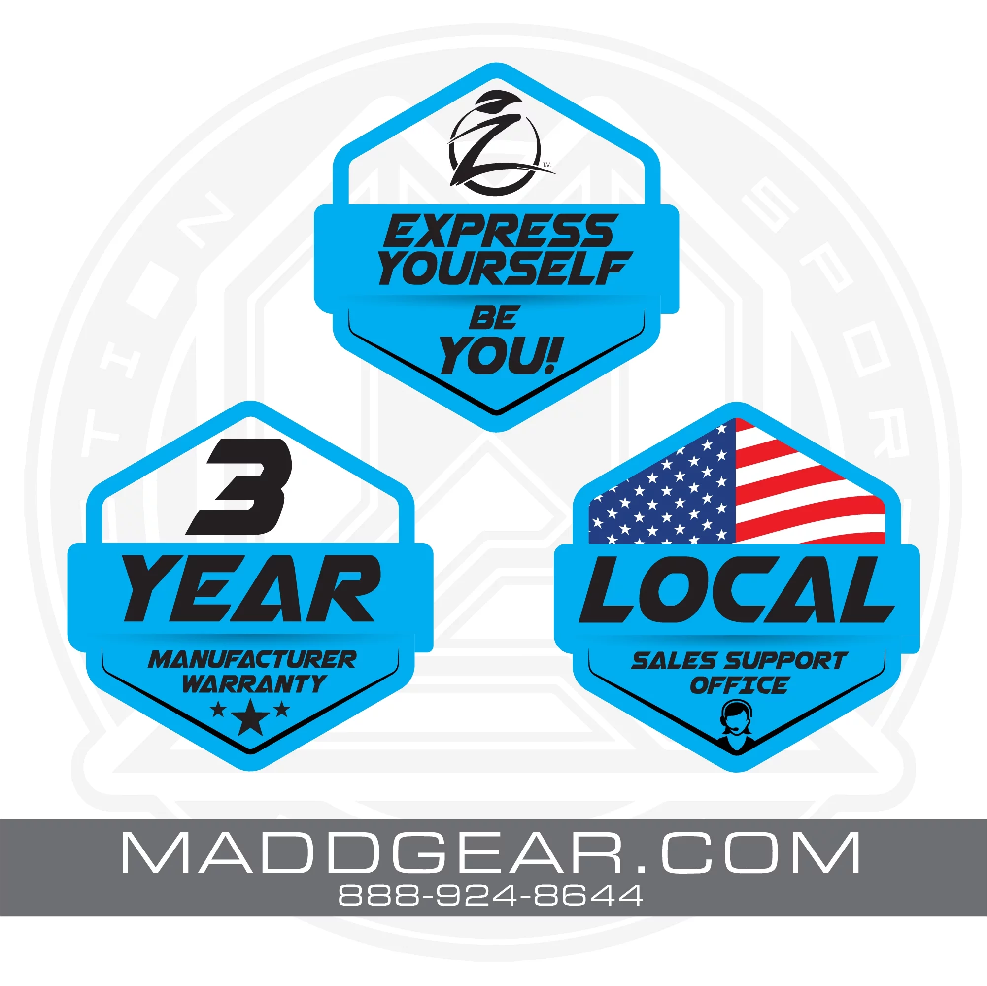 Madd Gear 10-inch Toddlers Balance Bike Lightweight Training Bike - Womvr