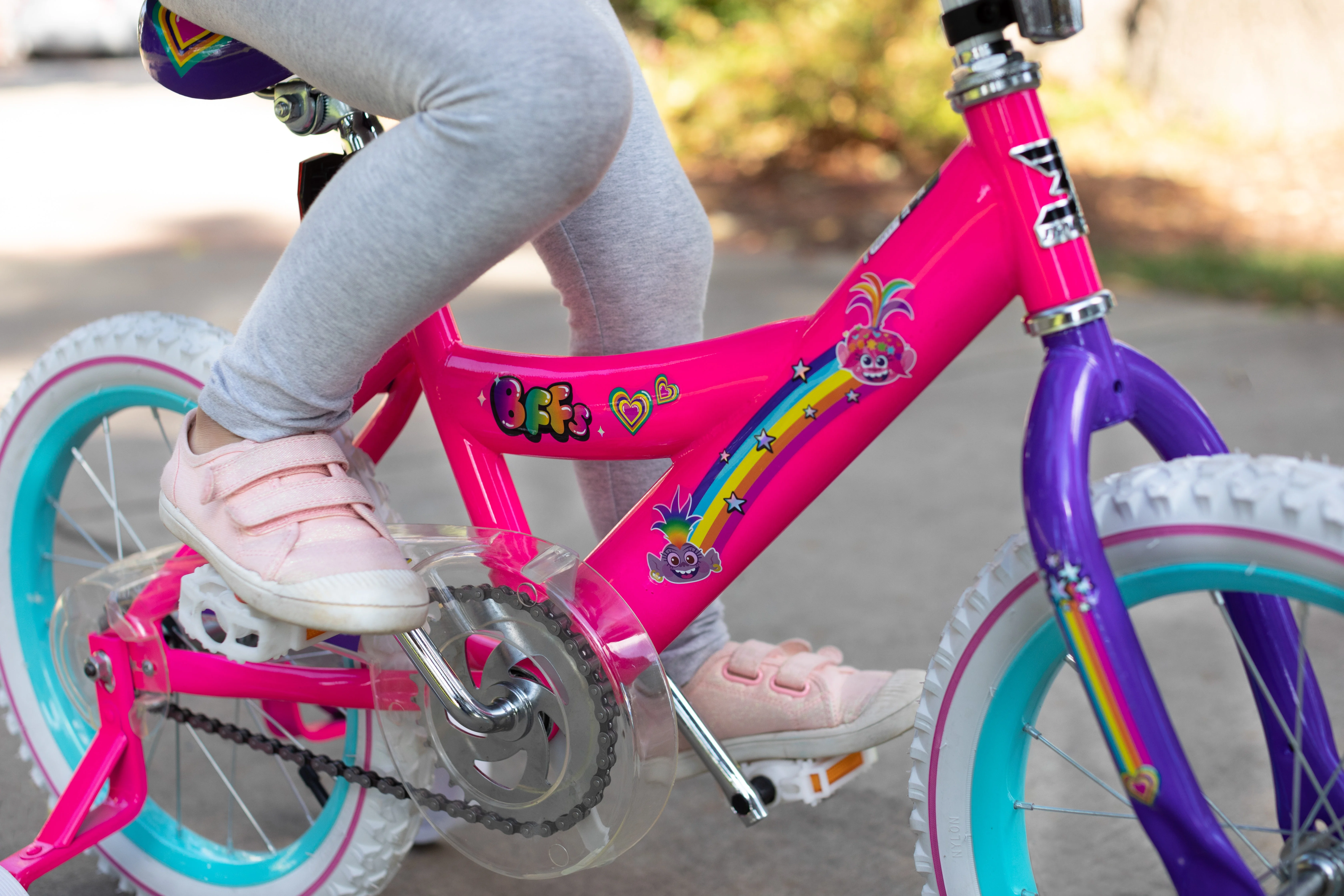 Dynacraft Trolls 16-Inch Girls BMX Bike For Age 5-7 Years - Womvr